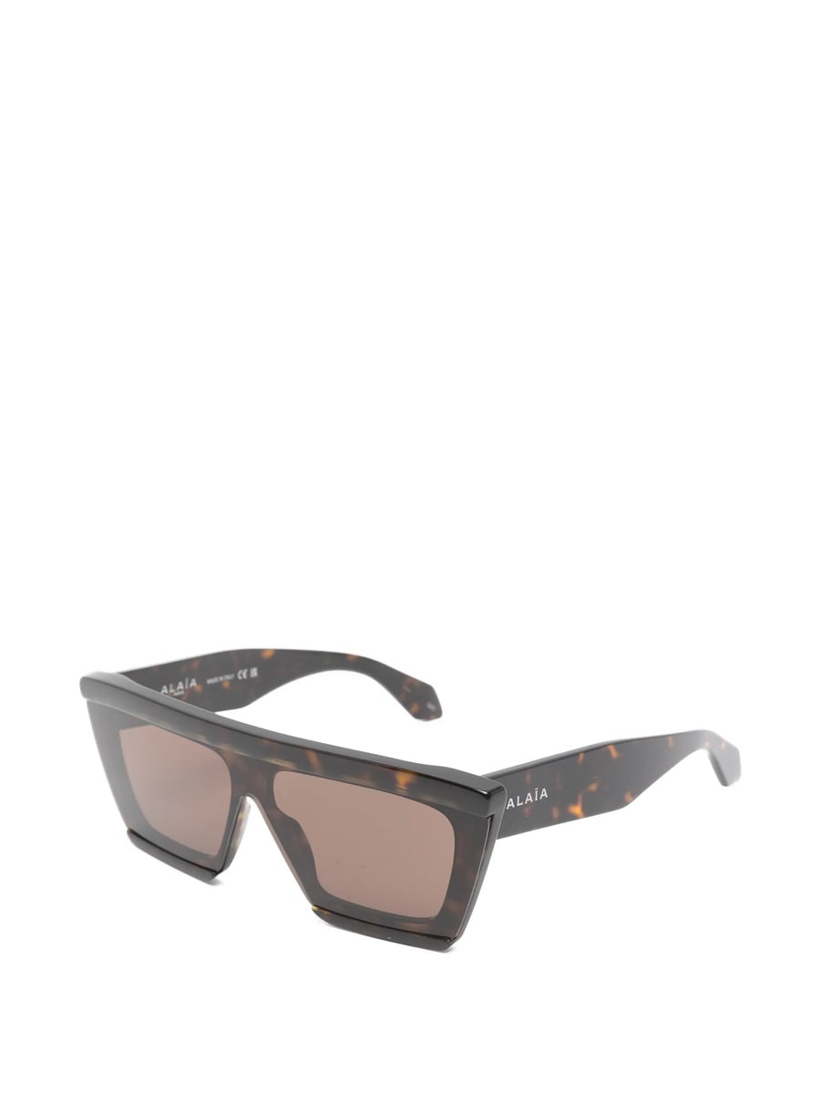 Alaïa Alaïa Geometric-frame Sunglasses, view 2