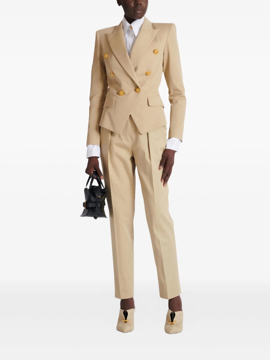 Balmain Balmain Darted Tailored Trousers, view 6