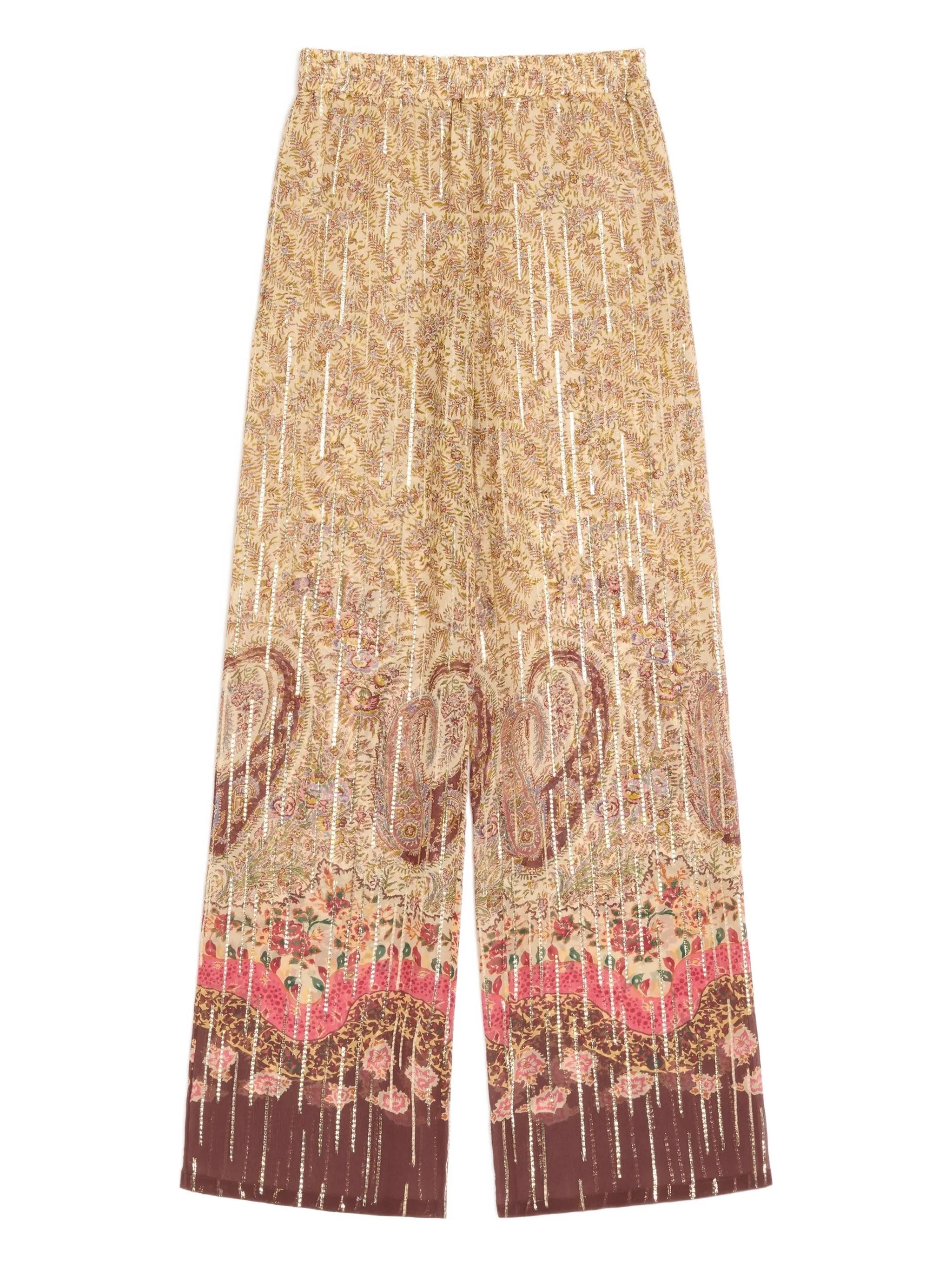 Valentino Valentino Paisley-motif Trousers, view 2