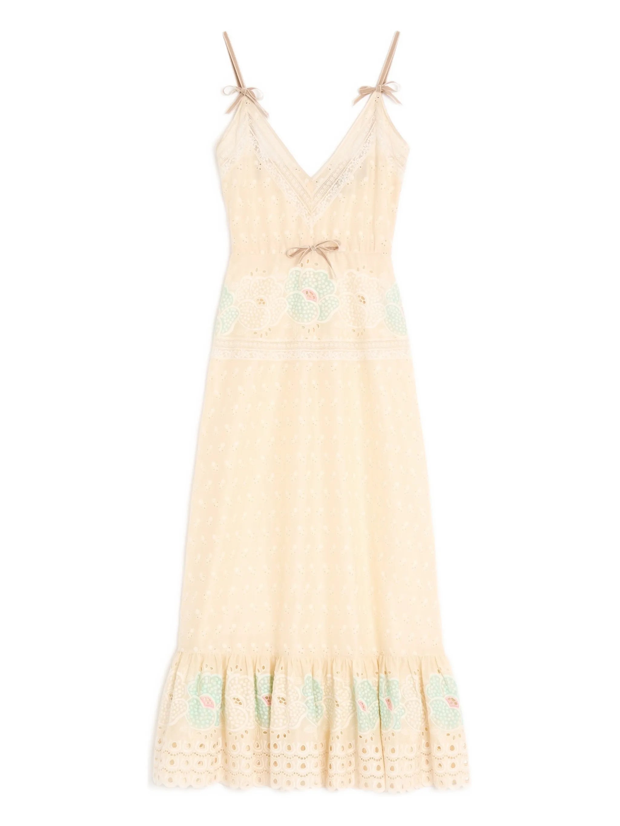 Valentino Valentino Sangallo Midi Dress