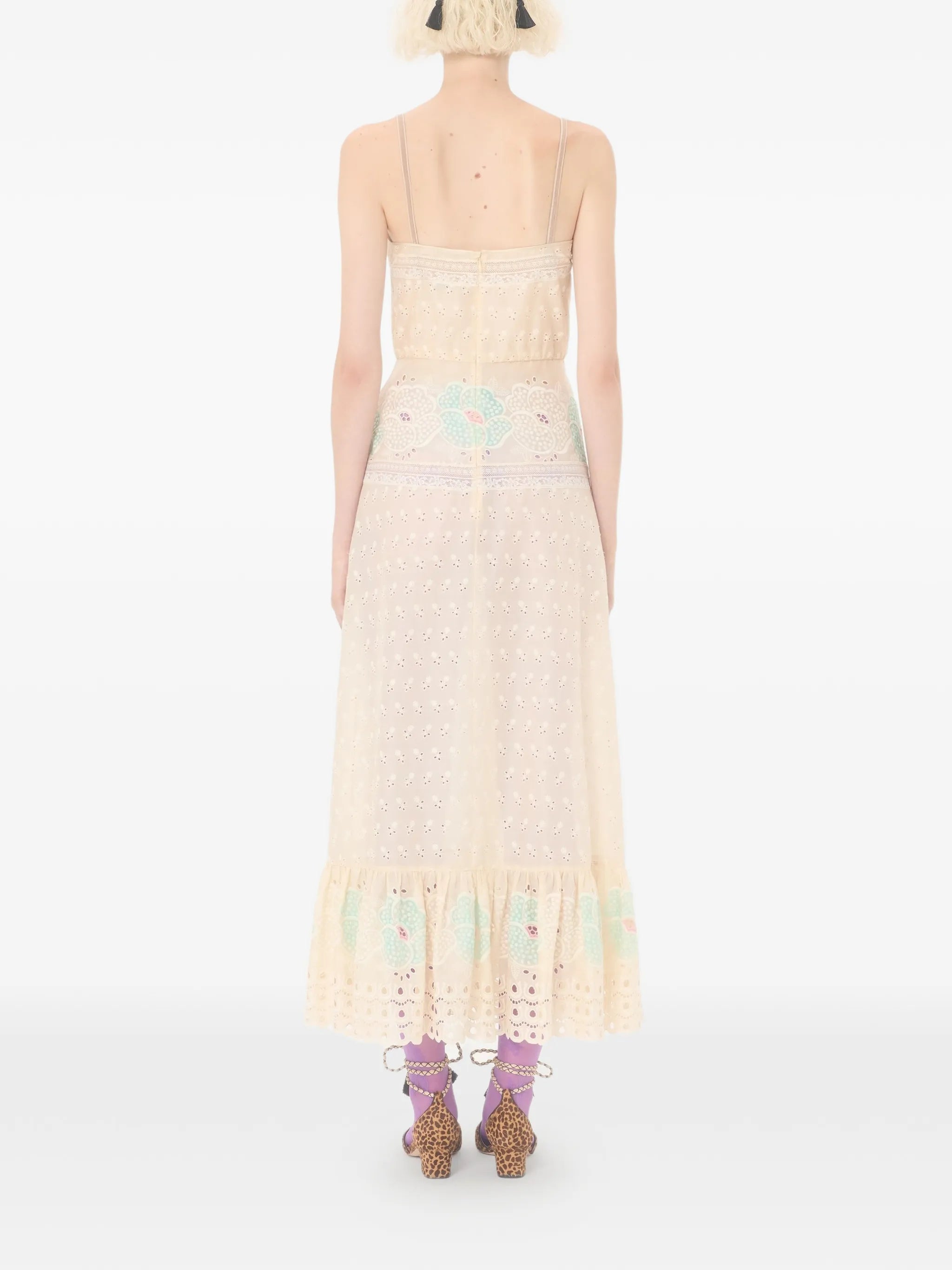 Valentino Valentino Sangallo Midi Dress, view 2
