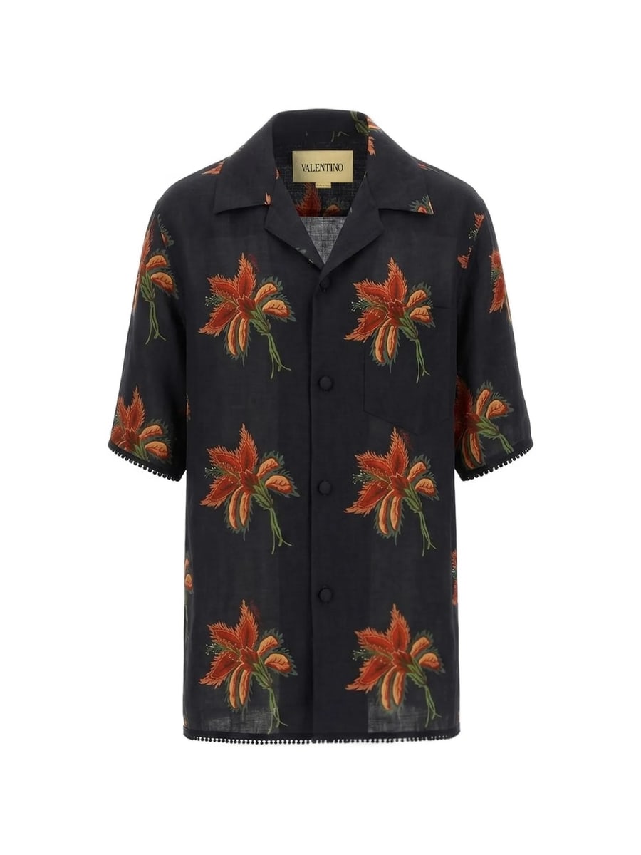 Valentino Valentino Floral-pattern Shirt