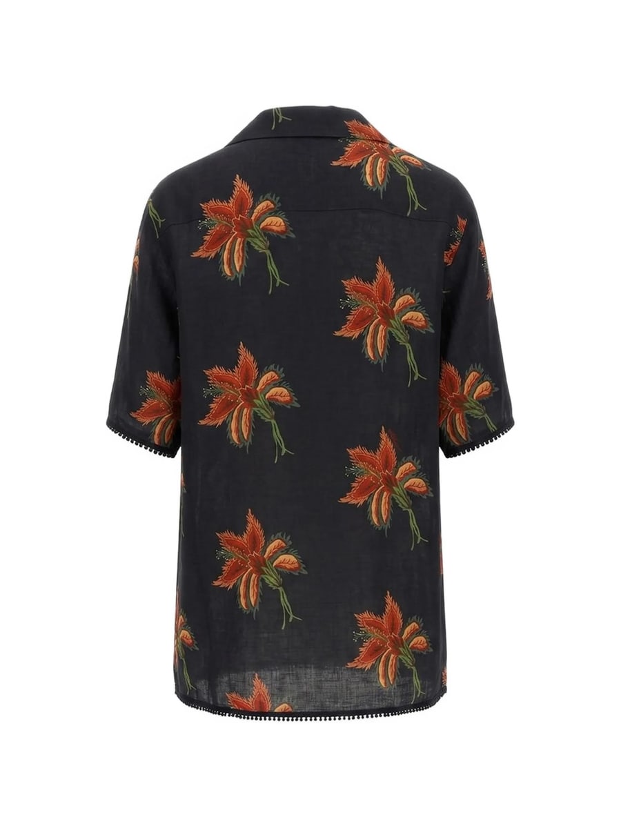 Valentino Valentino Floral-pattern Shirt, view 5