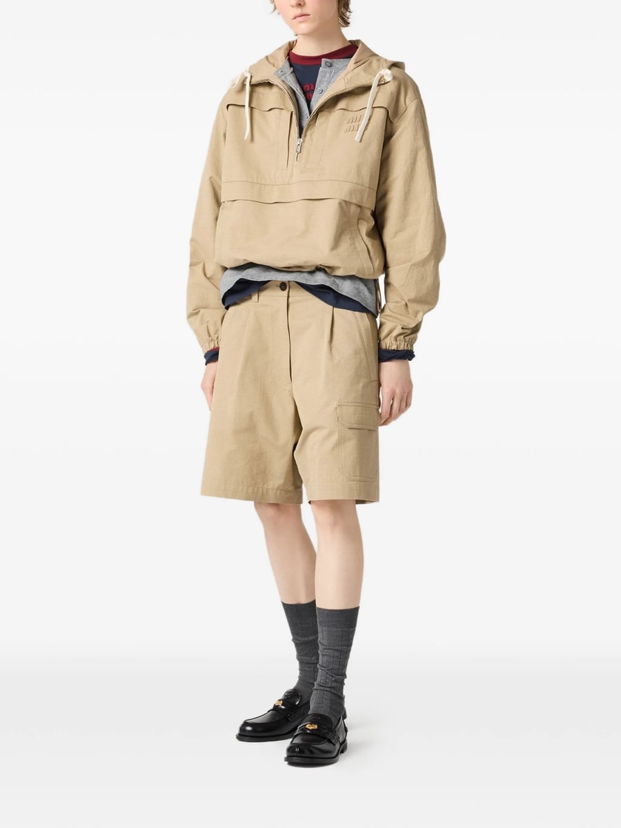 Miu Miu Miu Miu Ripstop Blouson Jacket