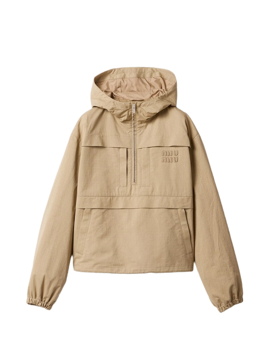 Miu Miu Miu Miu Ripstop Blouson Jacket, view 3