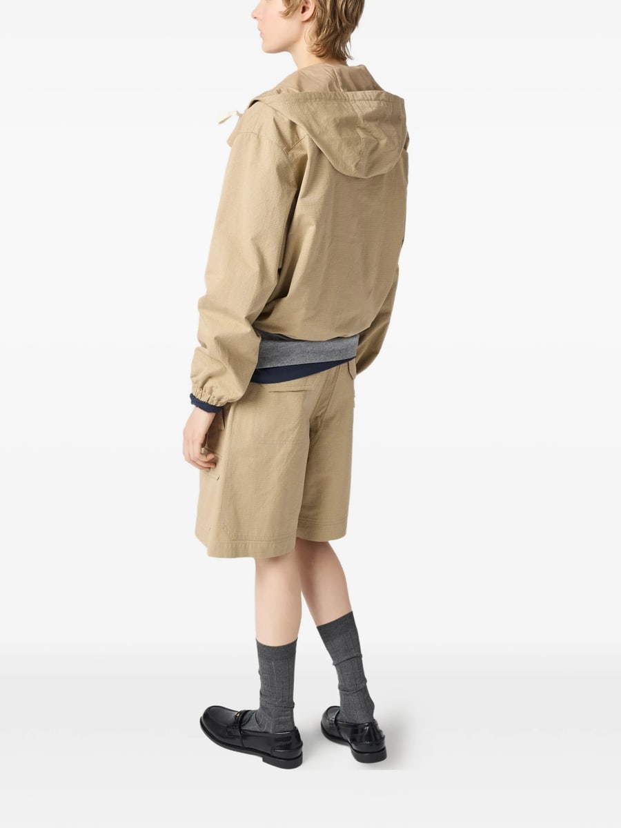 Miu Miu Miu Miu Ripstop Blouson Jacket, view 4