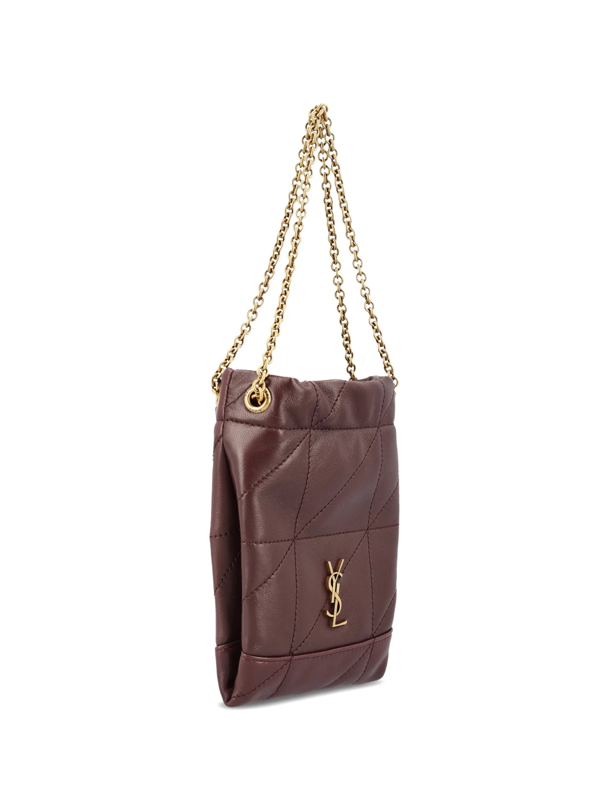 Saint Laurent Saint Laurent Quilted Cassandre Shoulder Bag, view 2