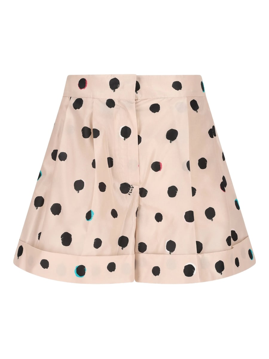 Fendi Fendi Pleated Shorts