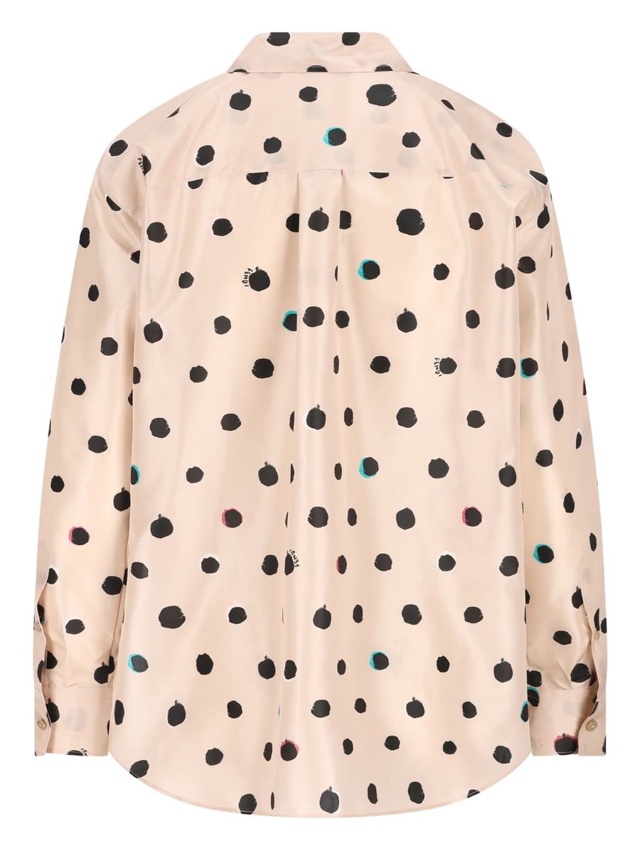 Fendi Fendi Polka-dot Shirt