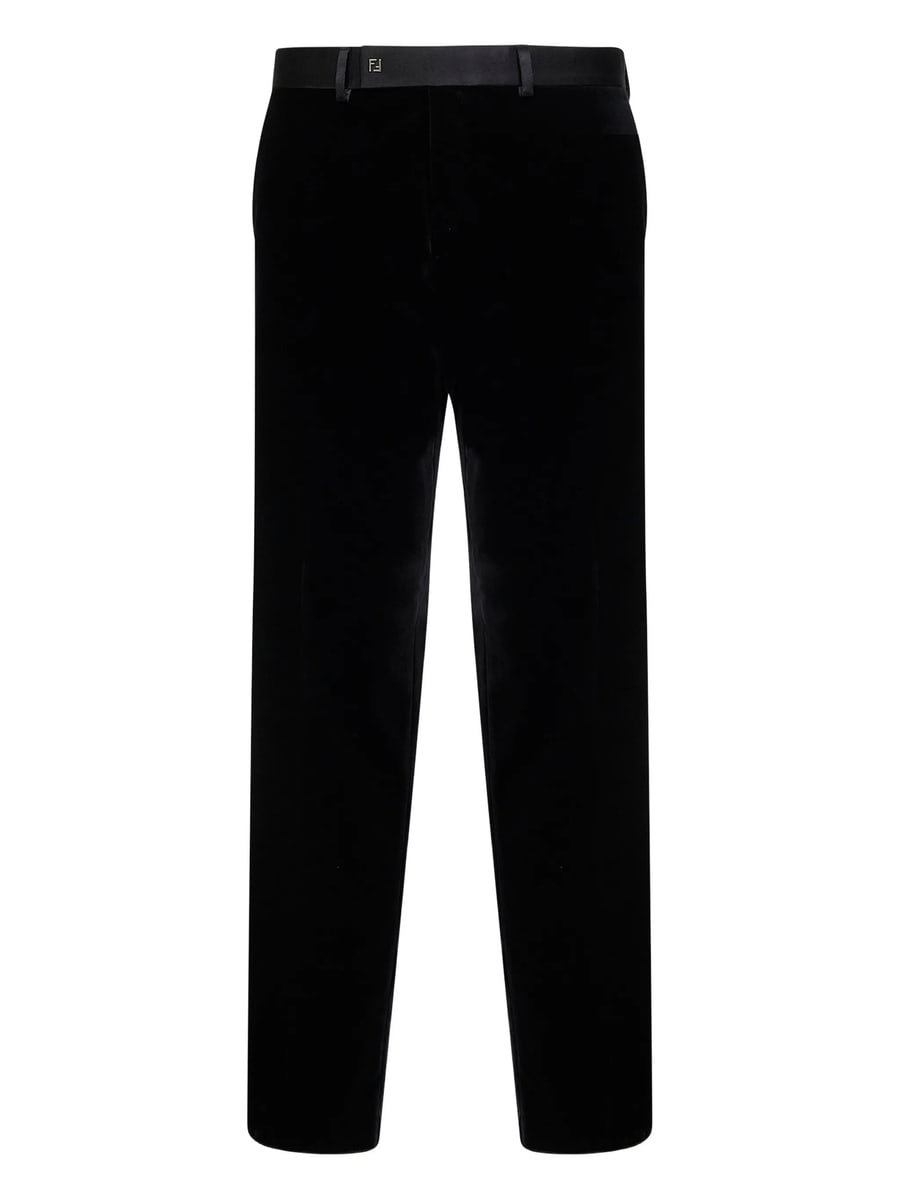 Fendi Fendi Tailored Cotton Trousers