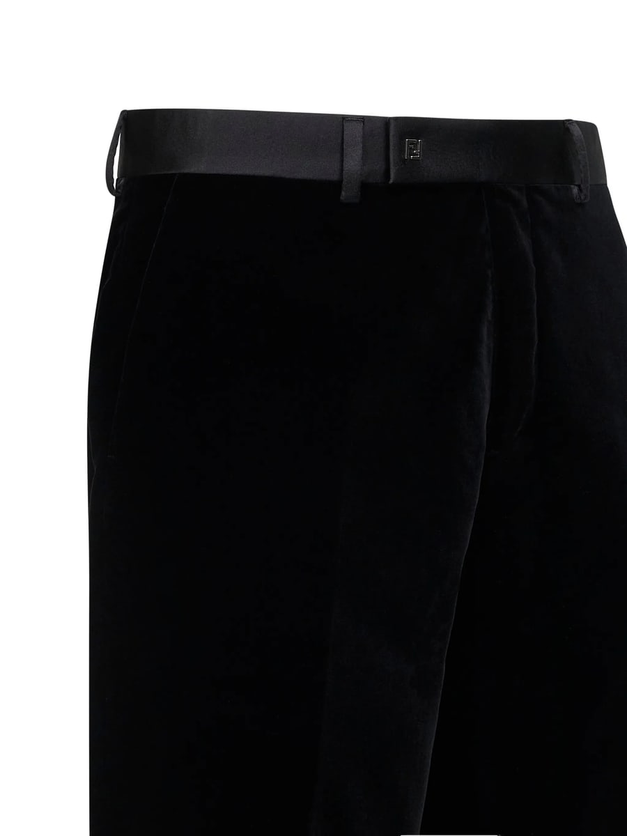 Fendi Fendi Tailored Cotton Trousers, view 2