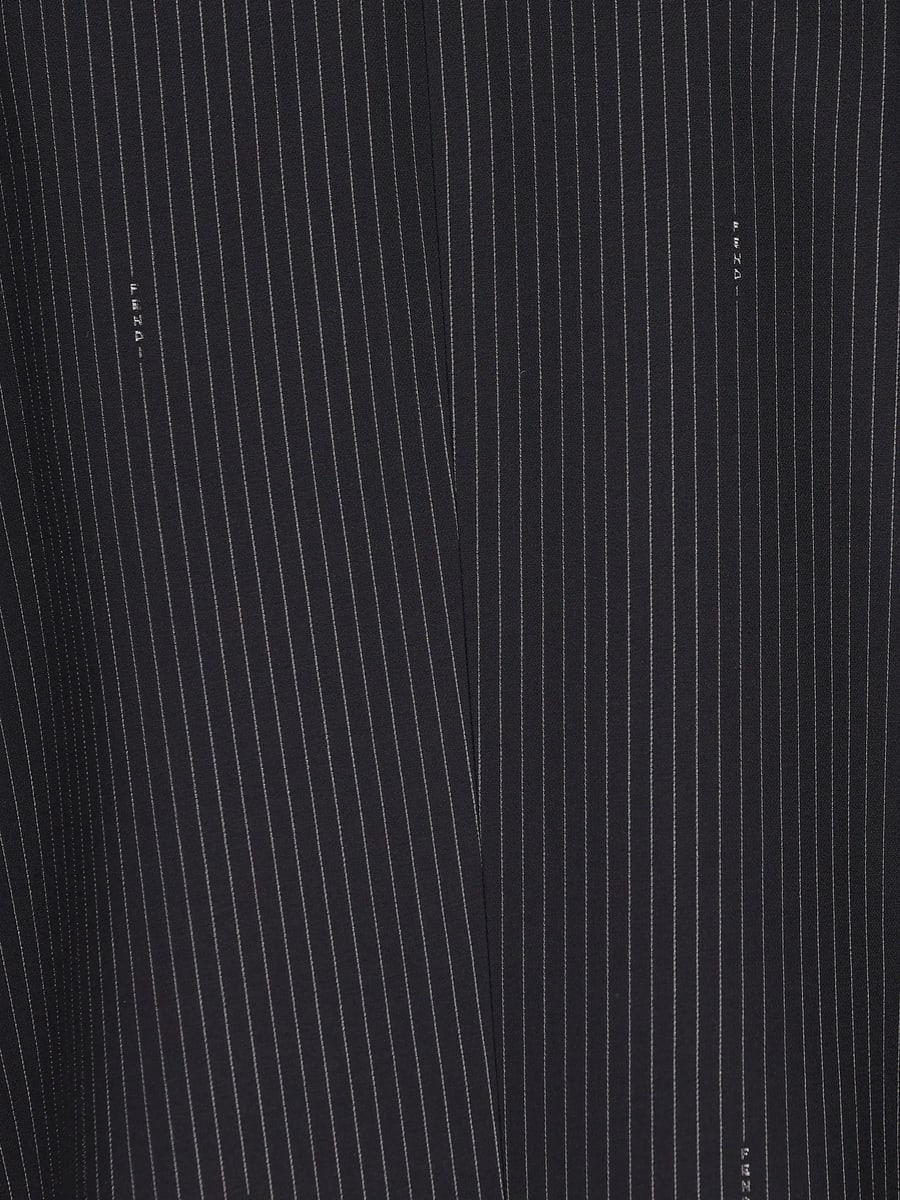 Fendi Fendi Pinstriped Double-breasted Blazer, view 2
