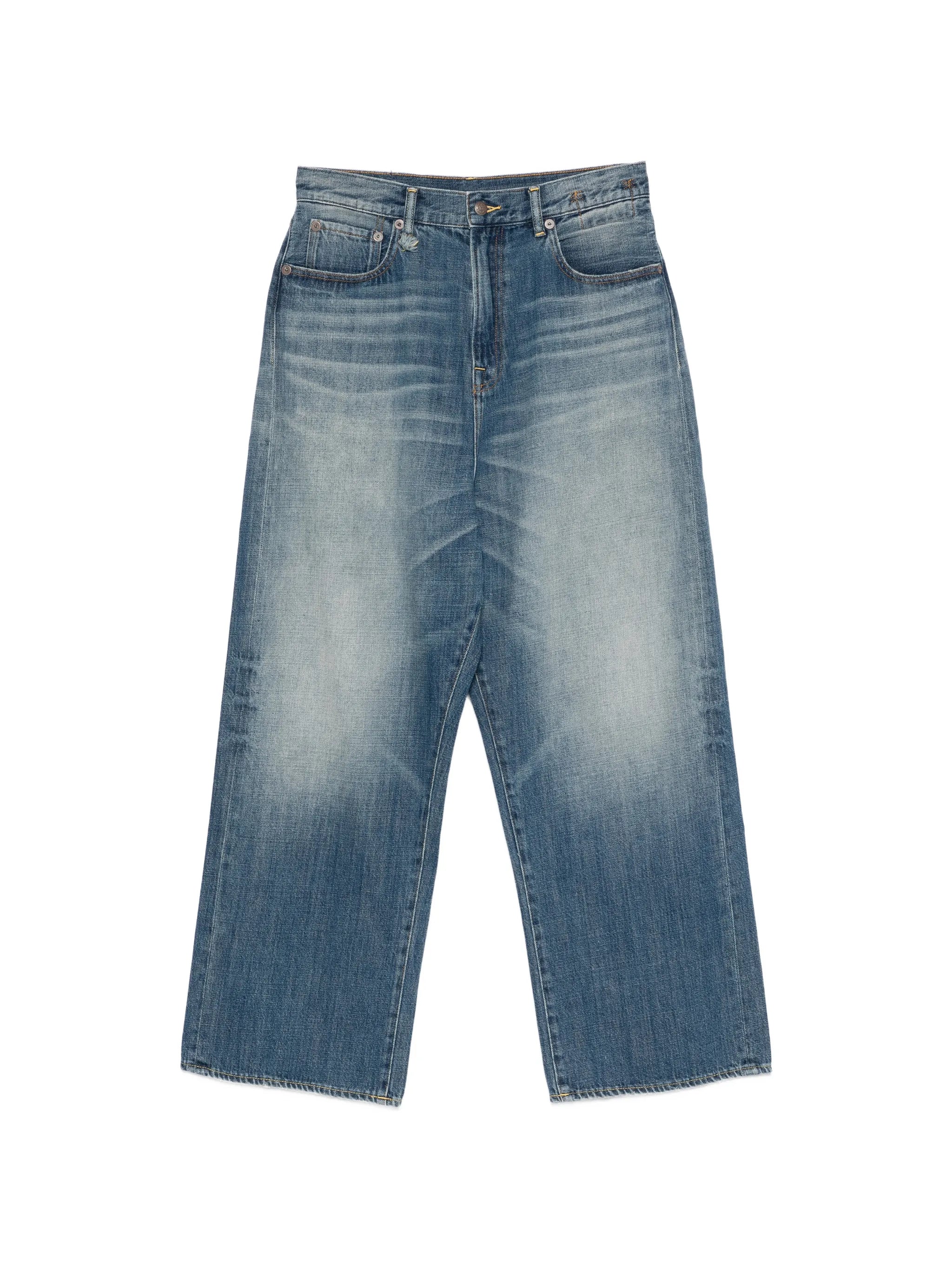 R13 R13 Venti Faded-effect Jeans