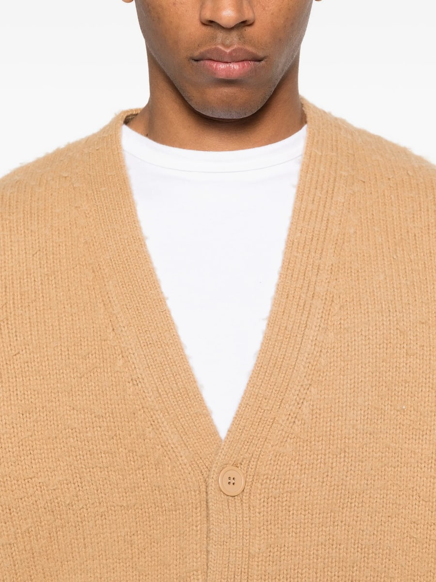 Axel Arigato Axel Arigato Studio Button V-neck Cardigan, view 4