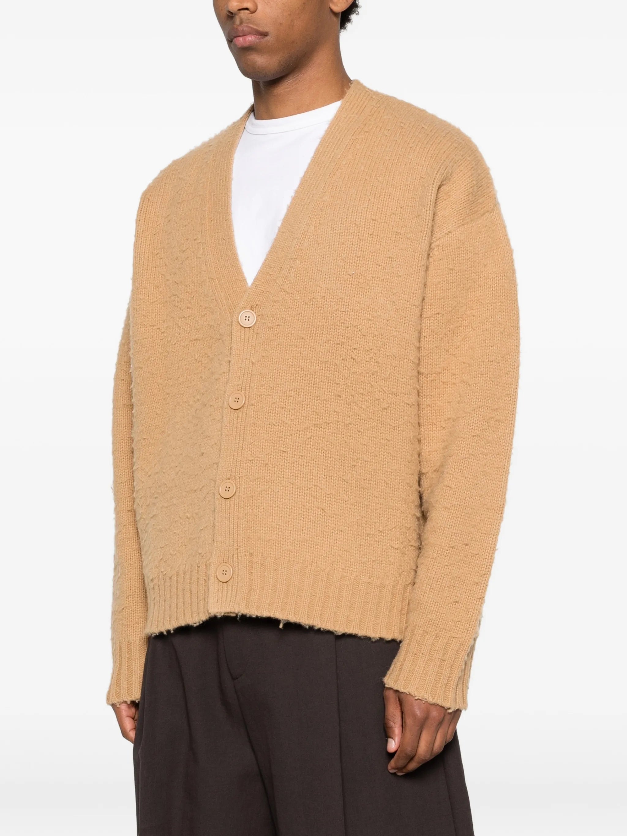 Axel Arigato Axel Arigato Studio Button V-neck Cardigan, view 2