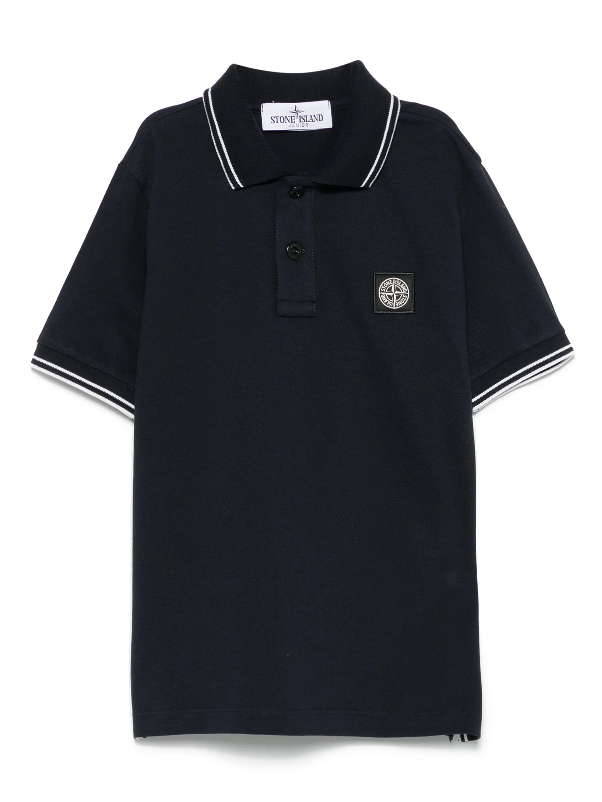 Stone Island Stone Island Compass-motif Polo Shirt