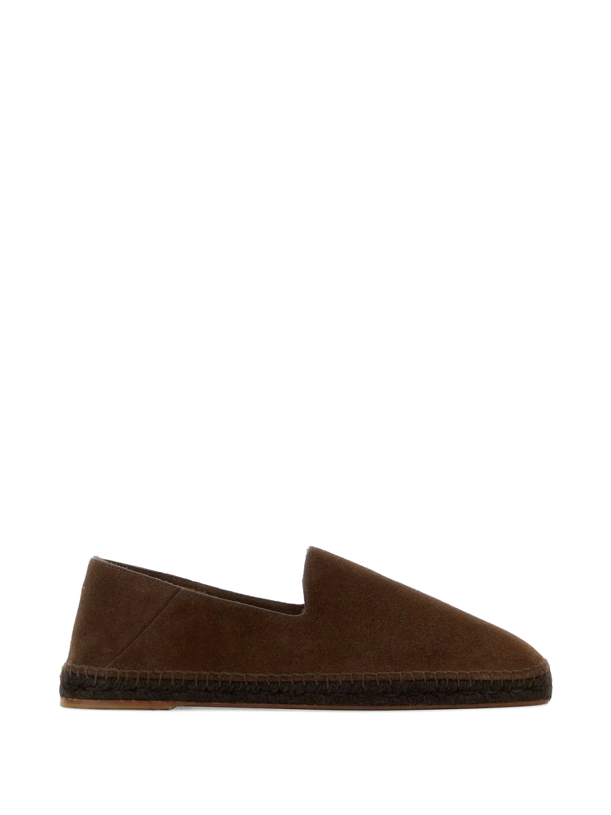 Castañer Castañer Peter Round-toe Suede Espadrille
