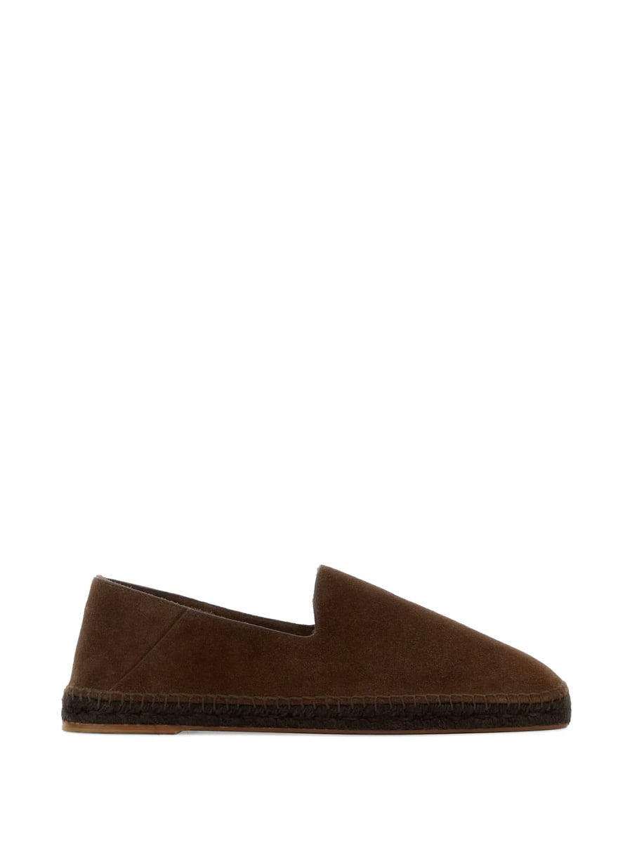 Castañer Castañer Peter Round-toe Suede Espadrille