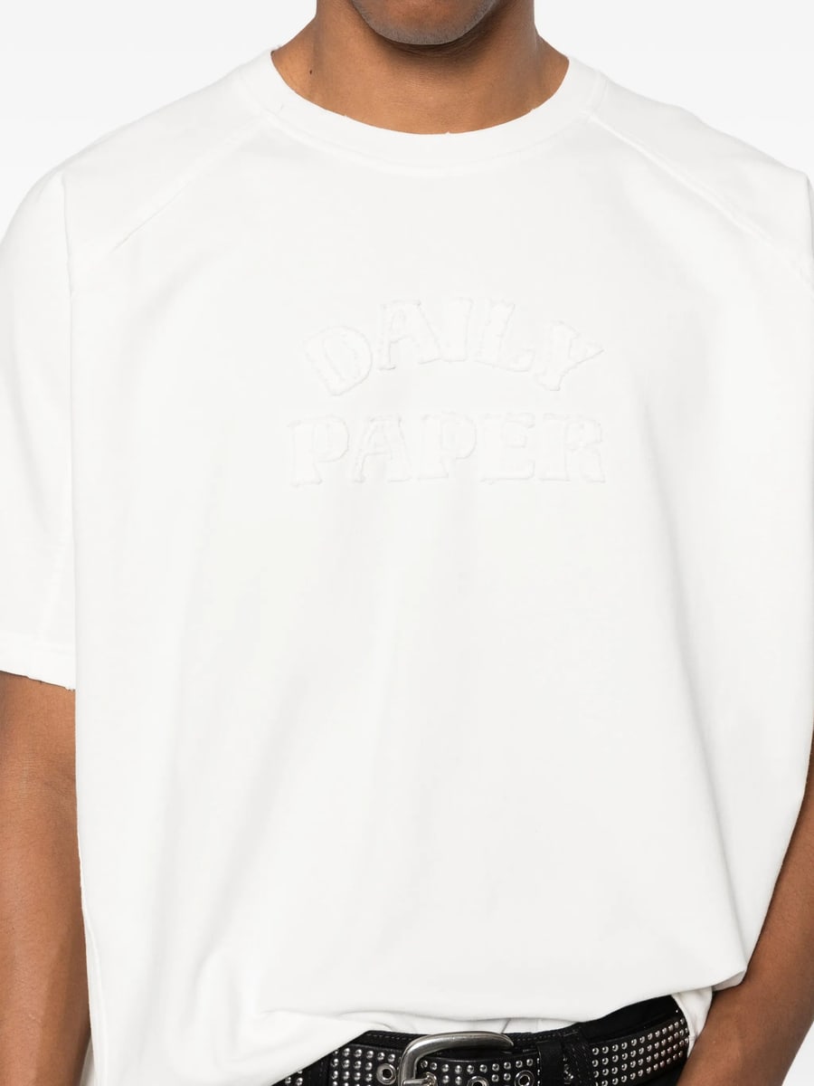 Daily Paper Daily Paper Logo-embossed T-shirt, view 3