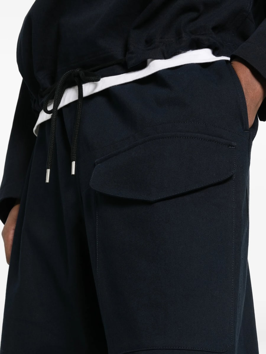 Studio Nicholson Studio Nicholson Elasticated-waistband Shorts, view 2