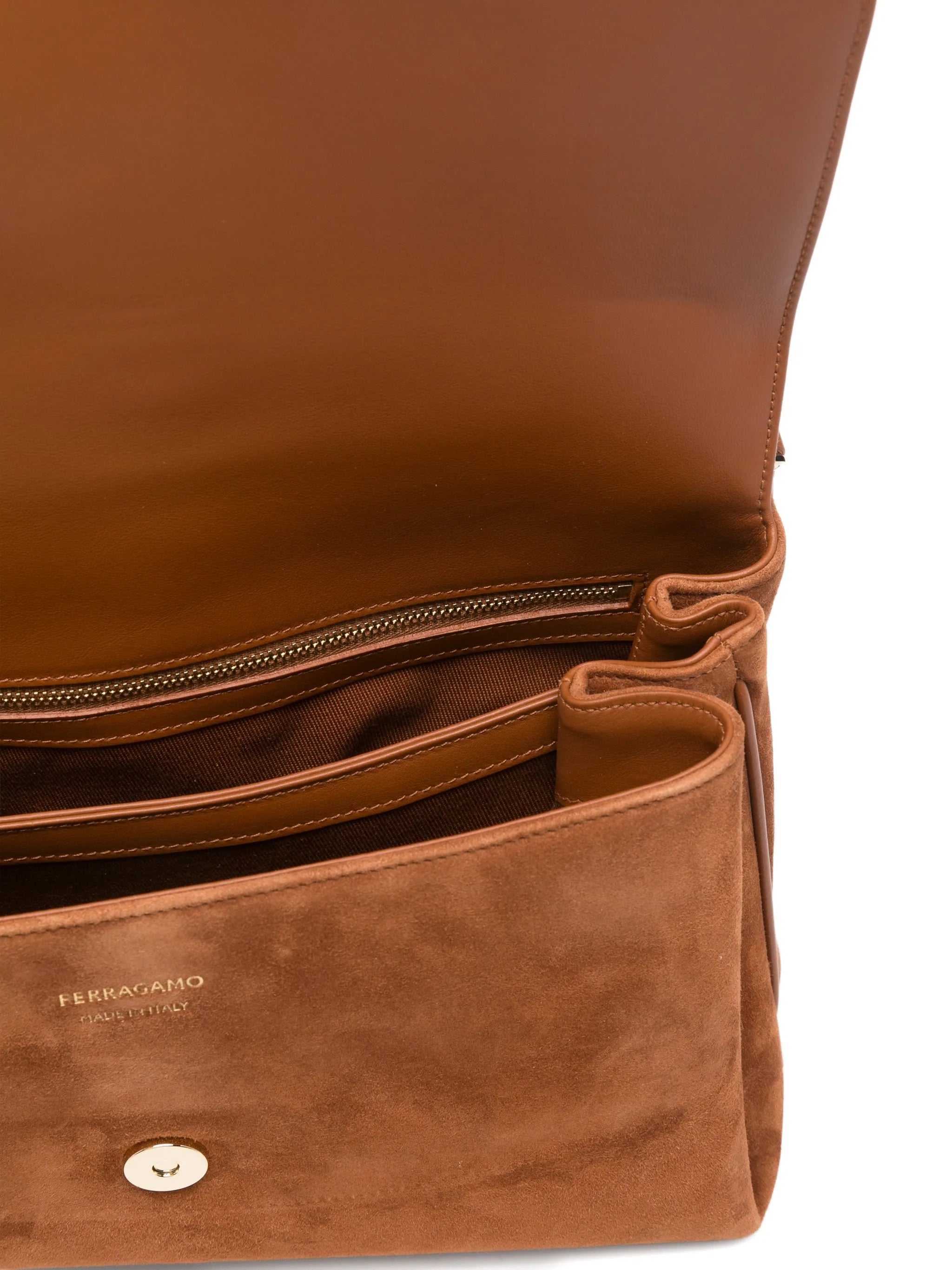 Ferragamo Ferragamo Front Flap Shoulder Bag S, view 2