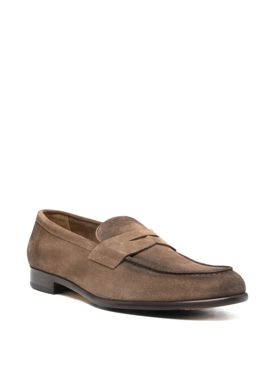 Doucal's Doucal's Suede Loafers, view 2