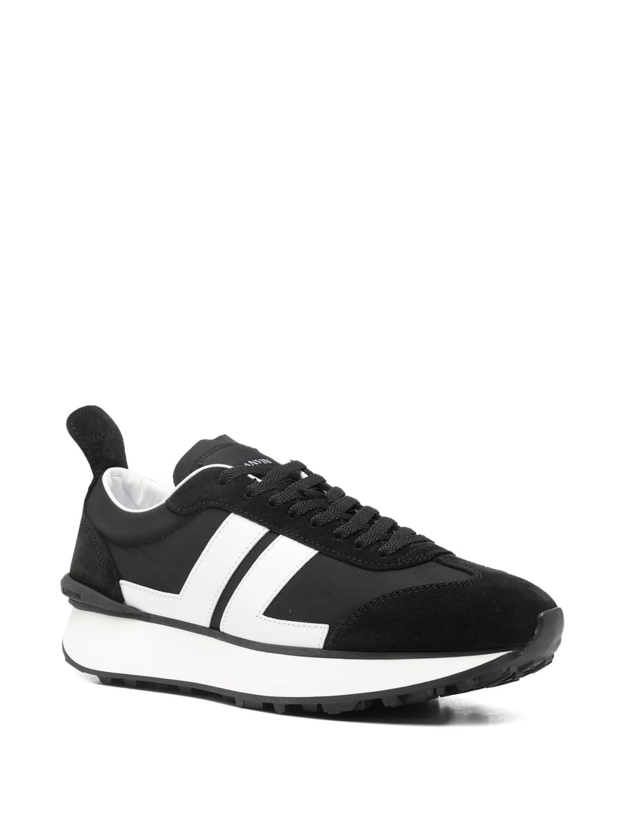 Lanvin Lanvin Bumper Stripe-panel Sneakers, view 3