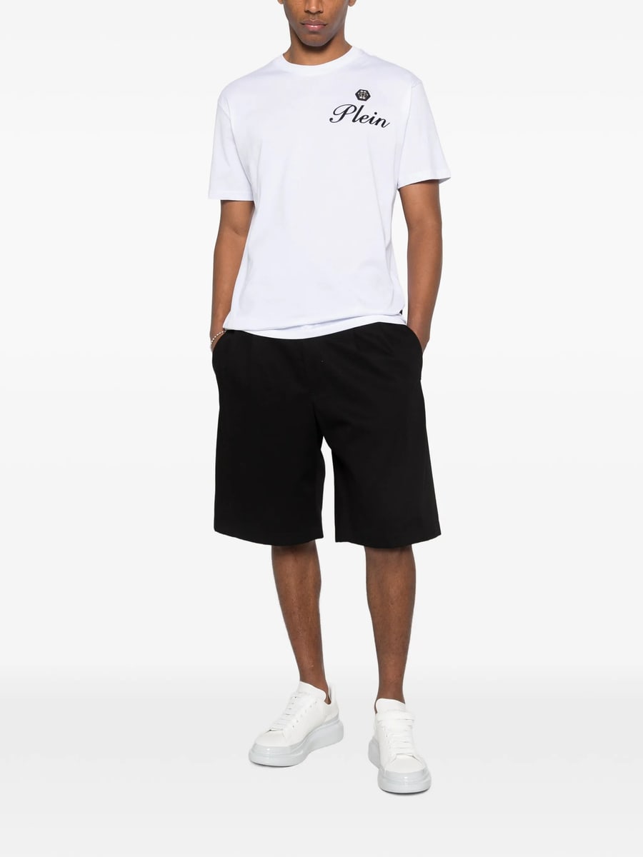 Philipp Plein Philipp Plein Logo-detail T-shirt, view 3