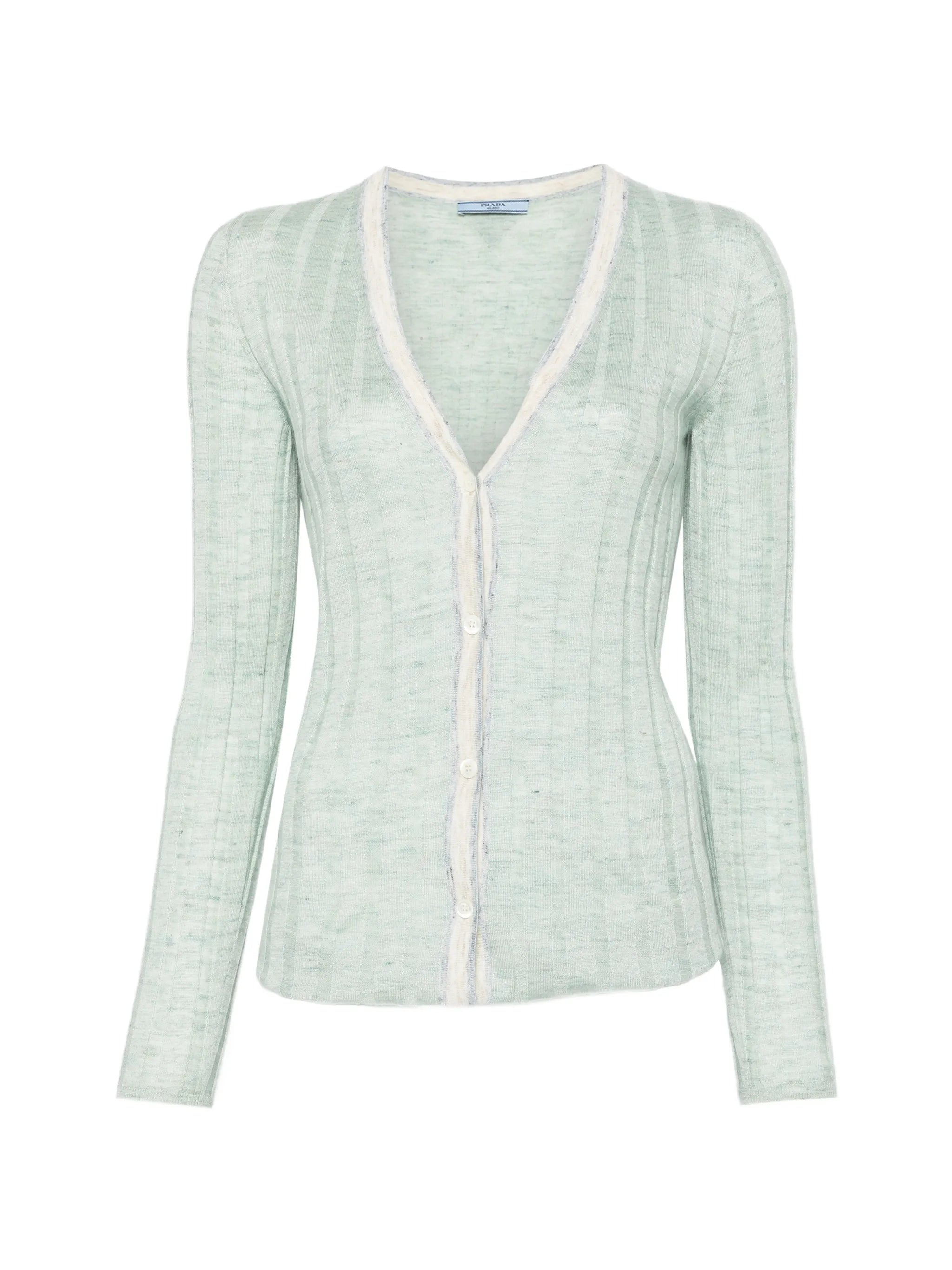 Prada Prada Ribbed Cardigan