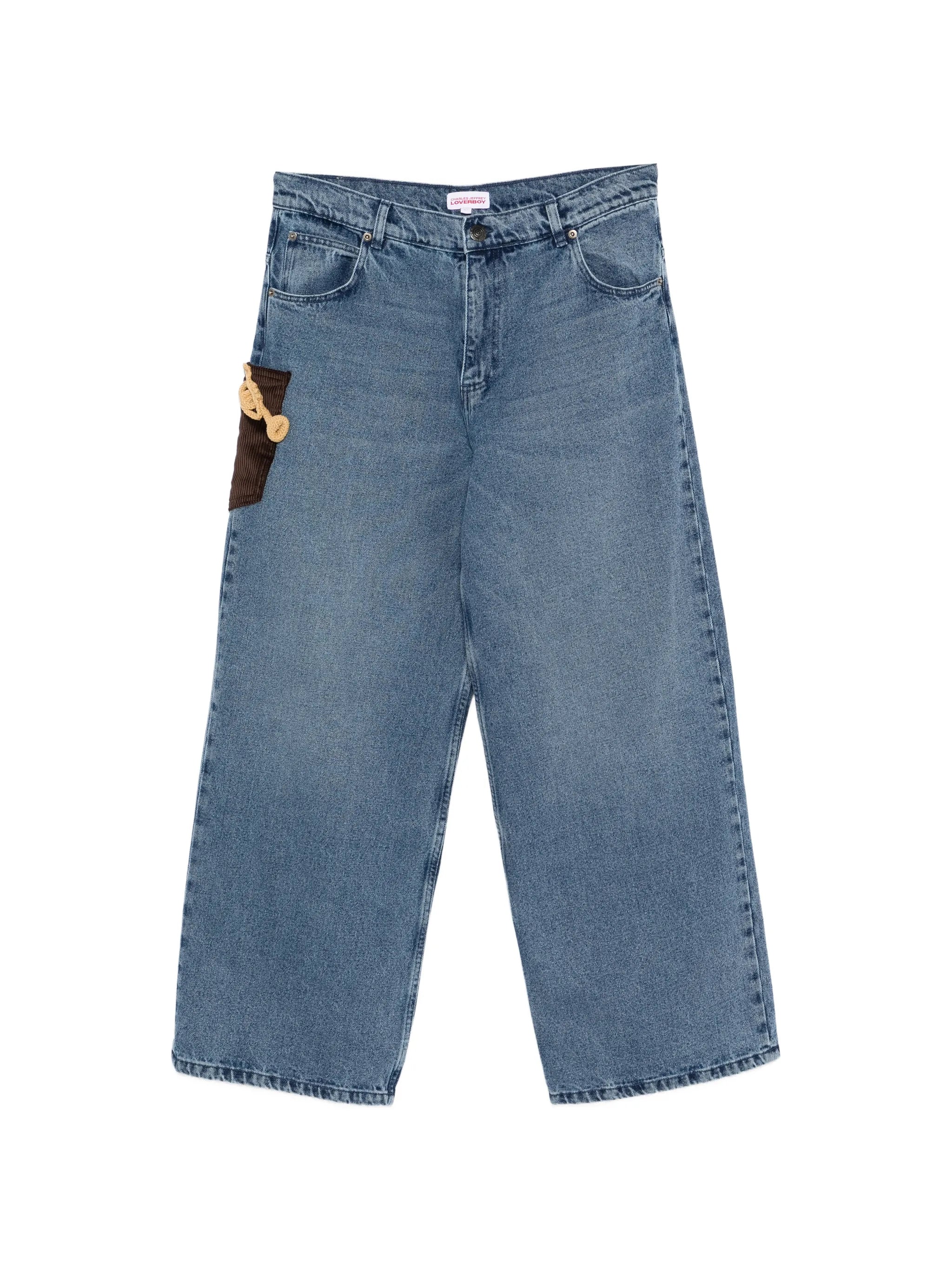 Charles Jeffrey Loverboy Charles Jeffrey Loverboy Crochet-trumpet Jeans