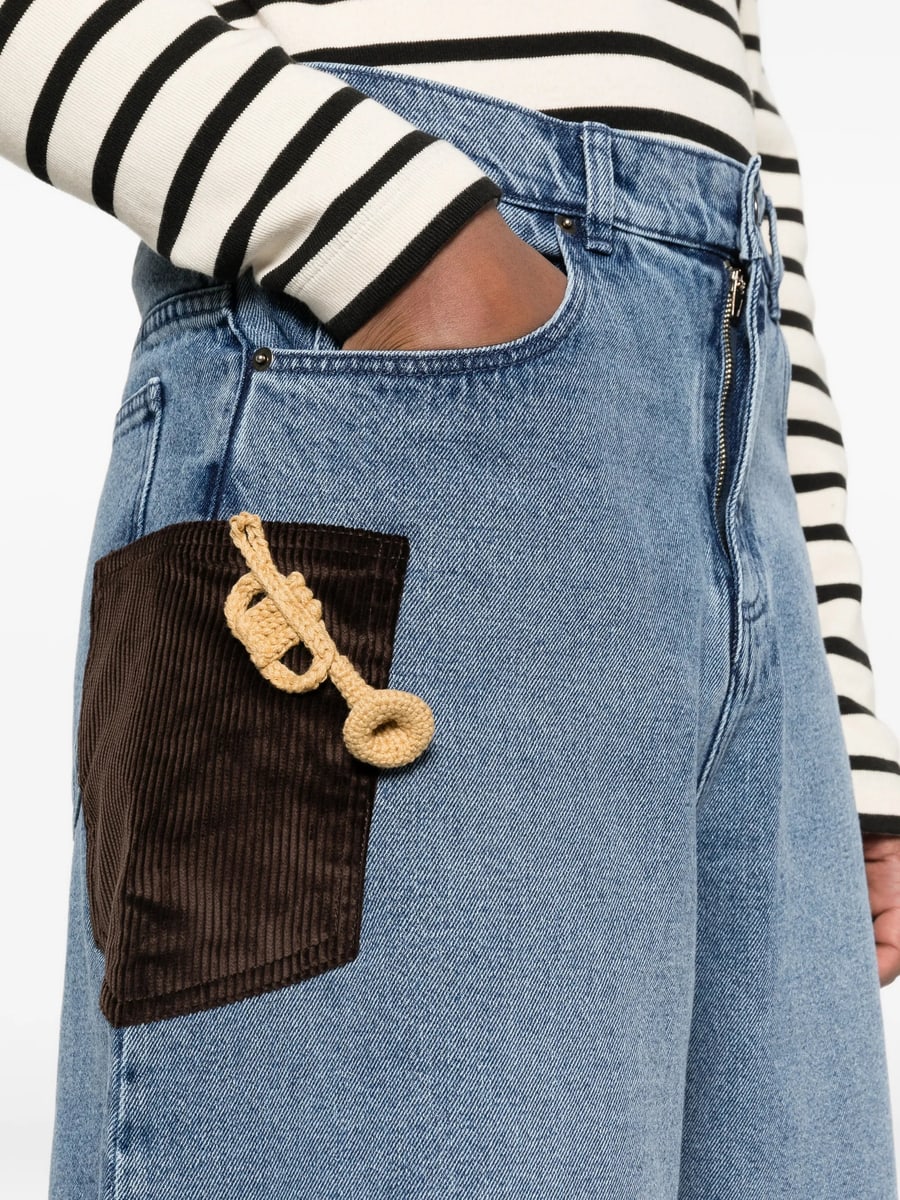 Charles Jeffrey Loverboy Charles Jeffrey Loverboy Patch-pocket Shorts, view 5