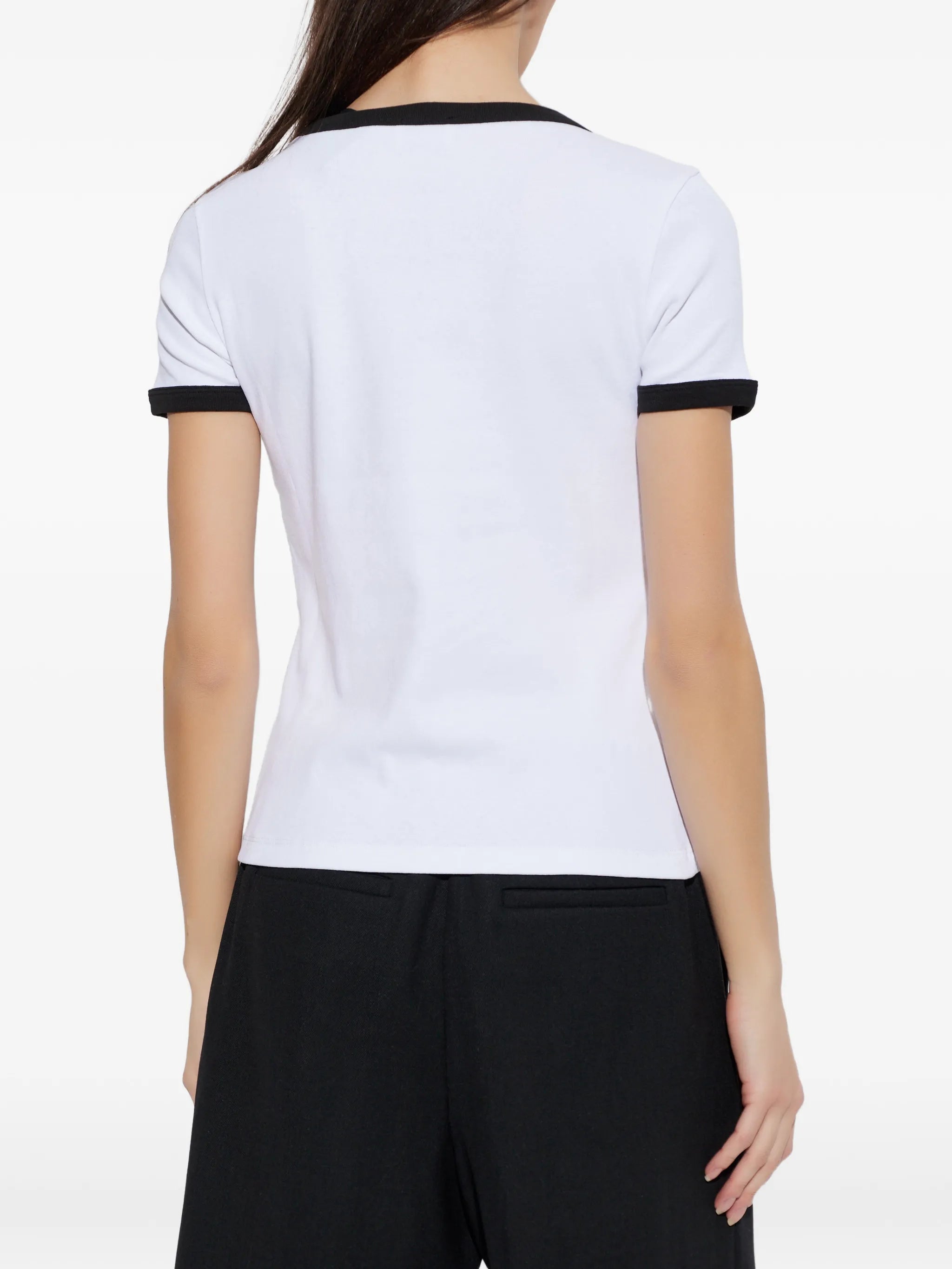 Kenzo Kenzo Contrast-trim T-shirt, view 2