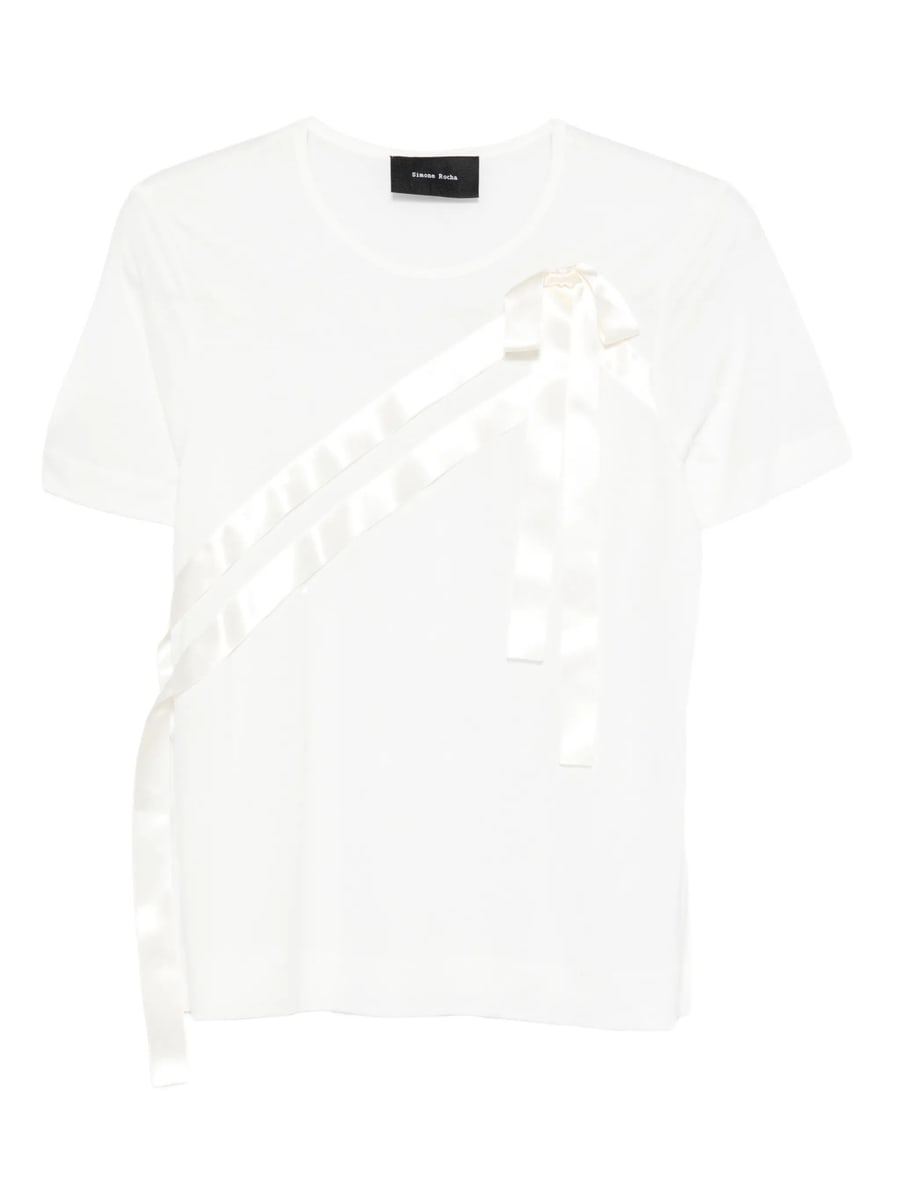 Simone Rocha Simone Rocha Sash Bow T-shirt