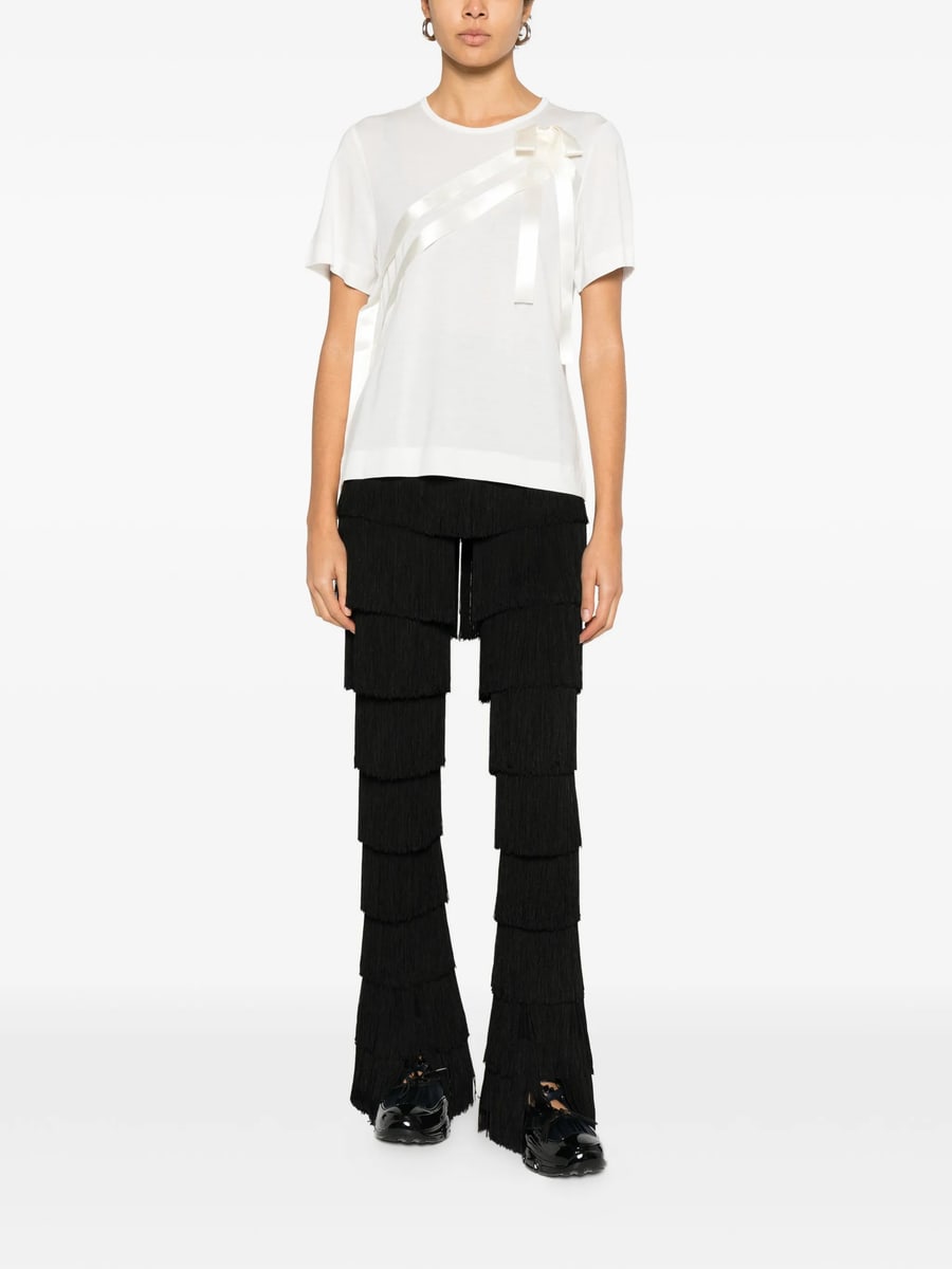 Simone Rocha Simone Rocha Sash Bow T-shirt, view 4
