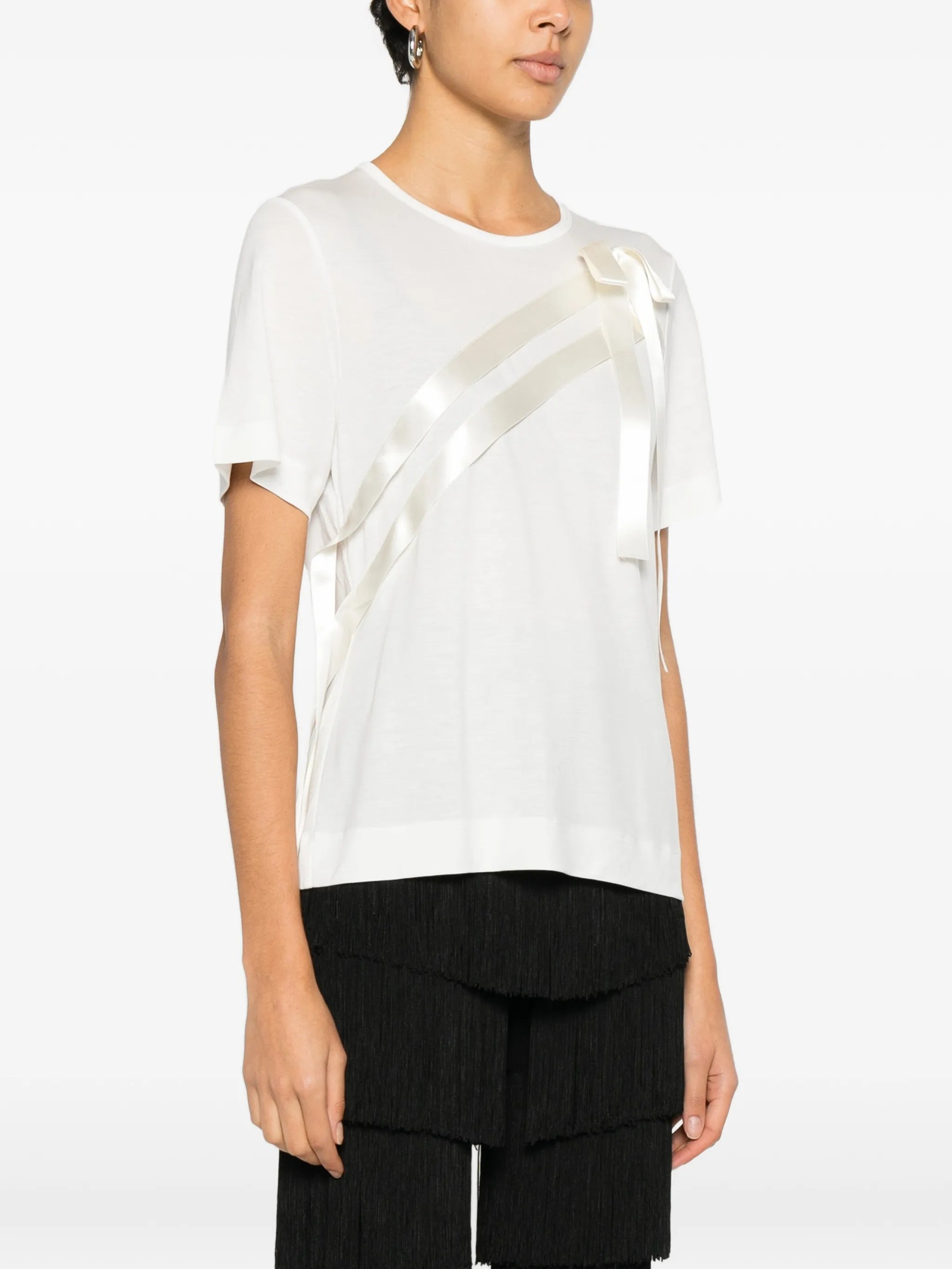 Simone Rocha Simone Rocha Sash Bow T-shirt, view 2