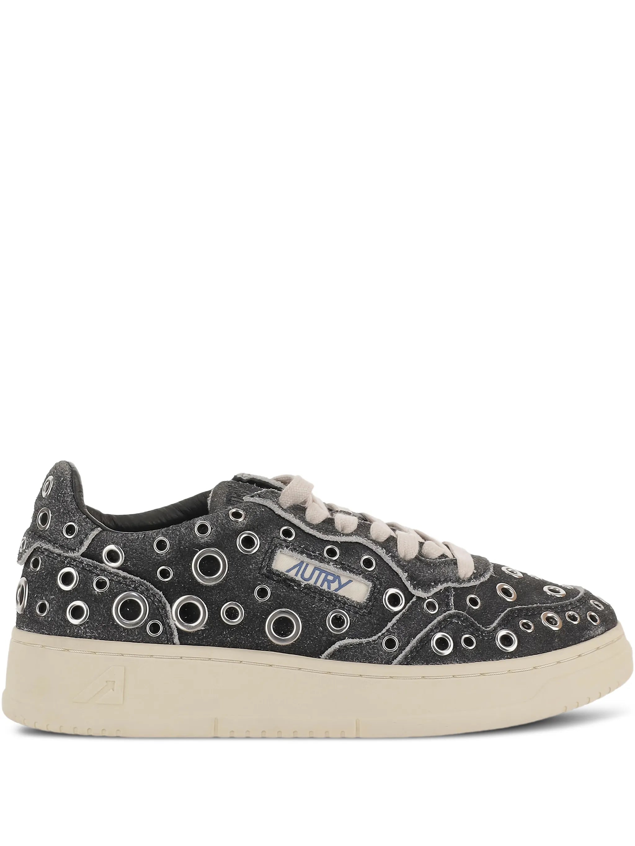 Autry Autry Medalist Low Eyelet-embellished Sneakers