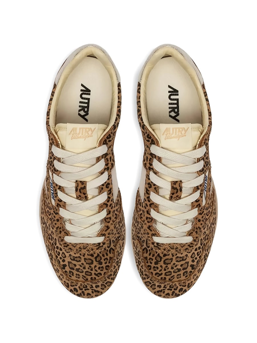 Autry Autry Windspin Suede Sneakers, view 3