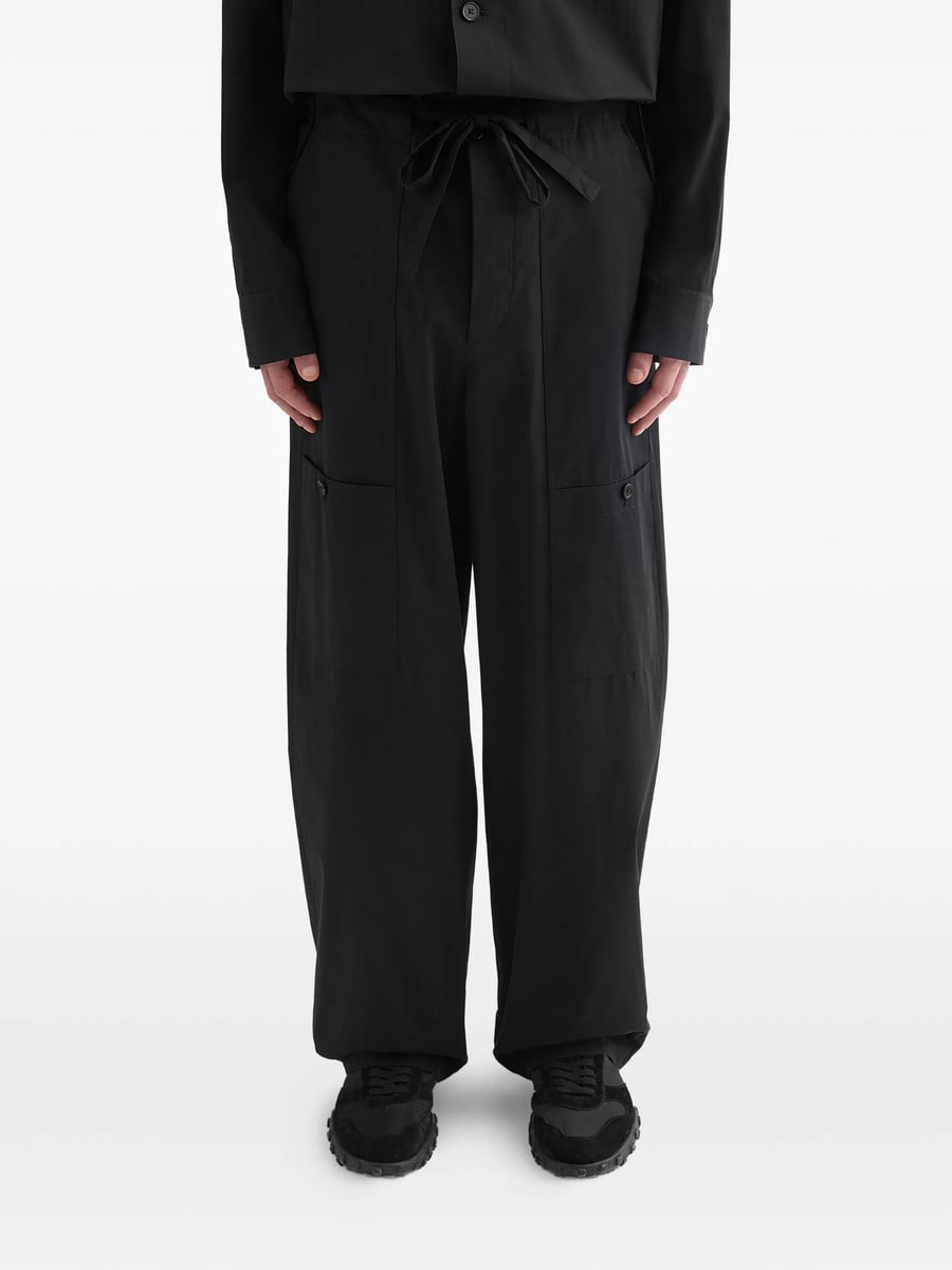 Jil Sander Jil Sander Cotton Poplin Cargo Trousers, view 2