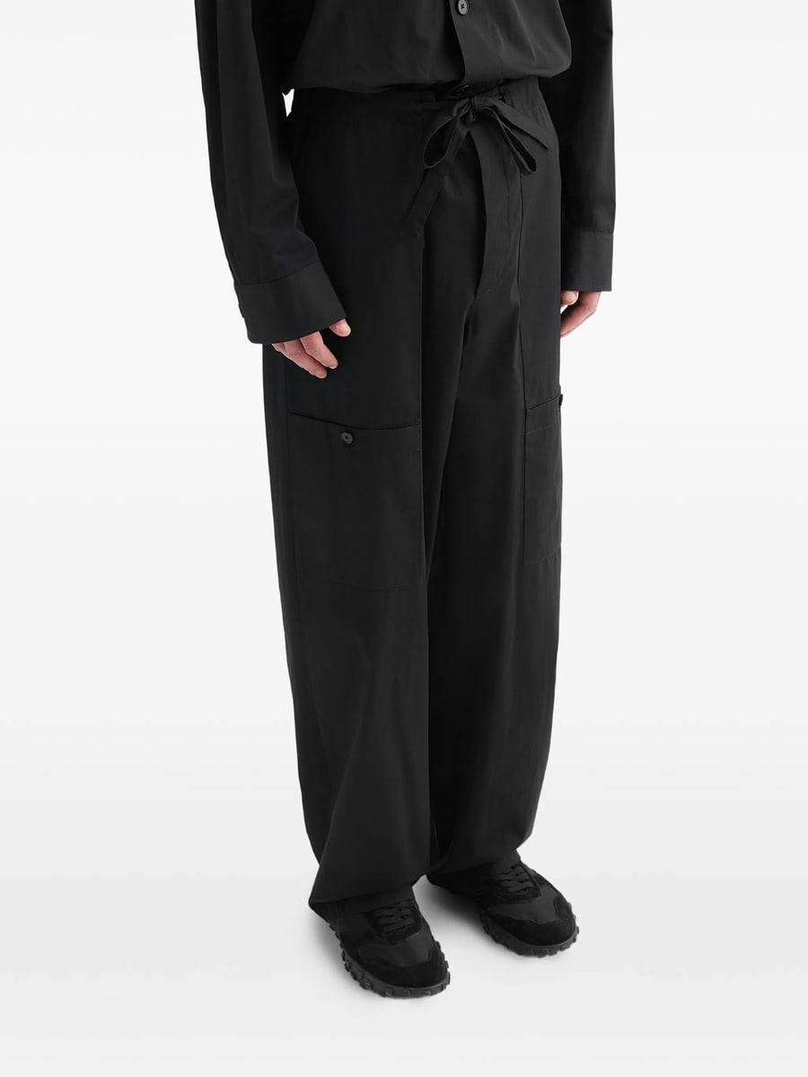 Jil Sander Jil Sander Cotton Poplin Cargo Trousers, view 4