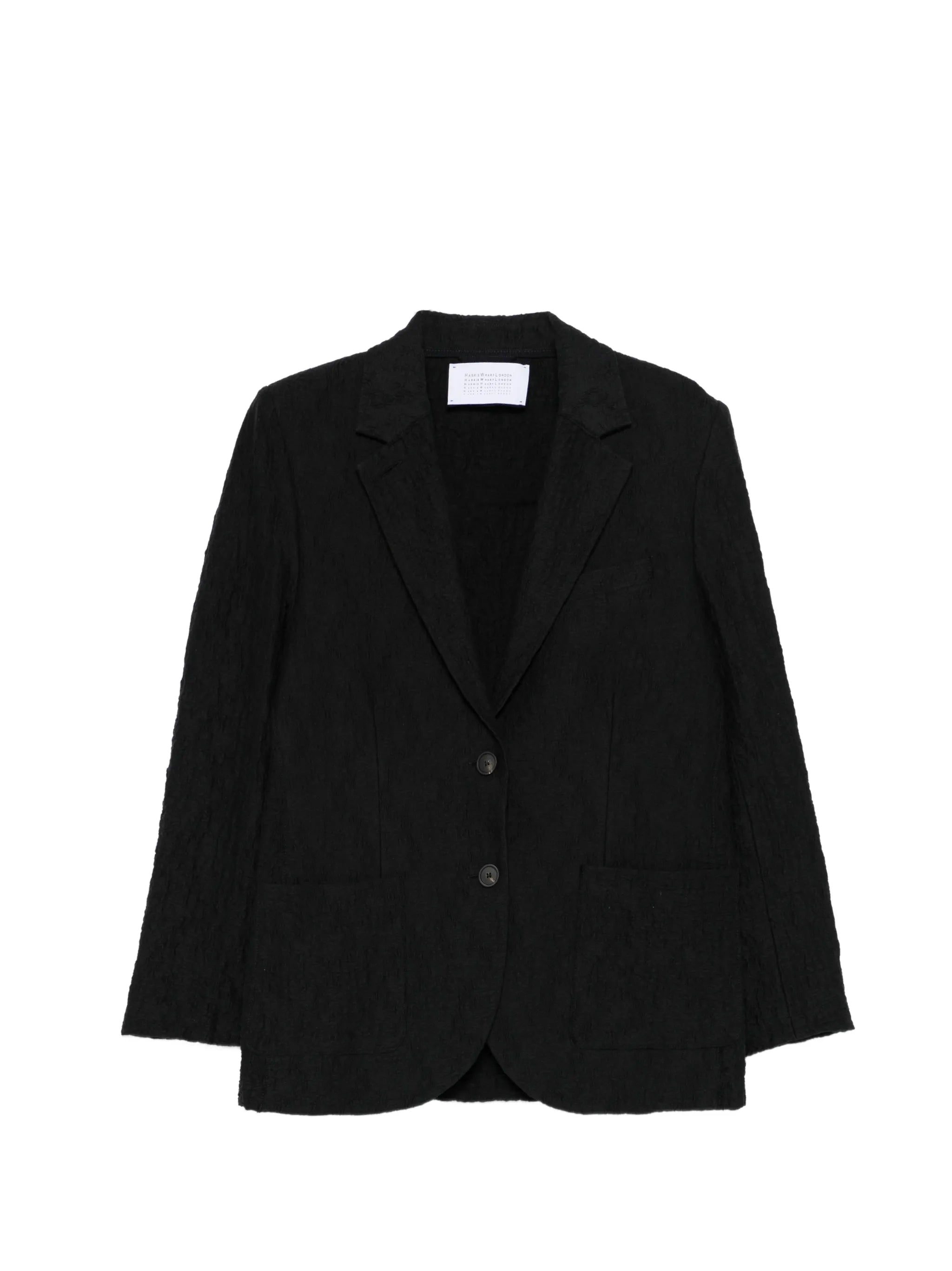 Harris Wharf London Harris Wharf London Textured Single-breasted Jacket