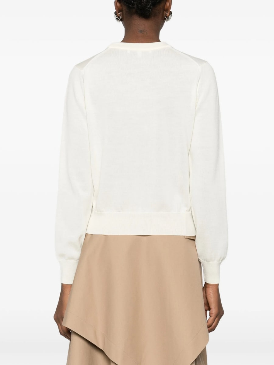 Maison Kitsuné Maison Kitsuné Fox Embroidered Sweater, view 2