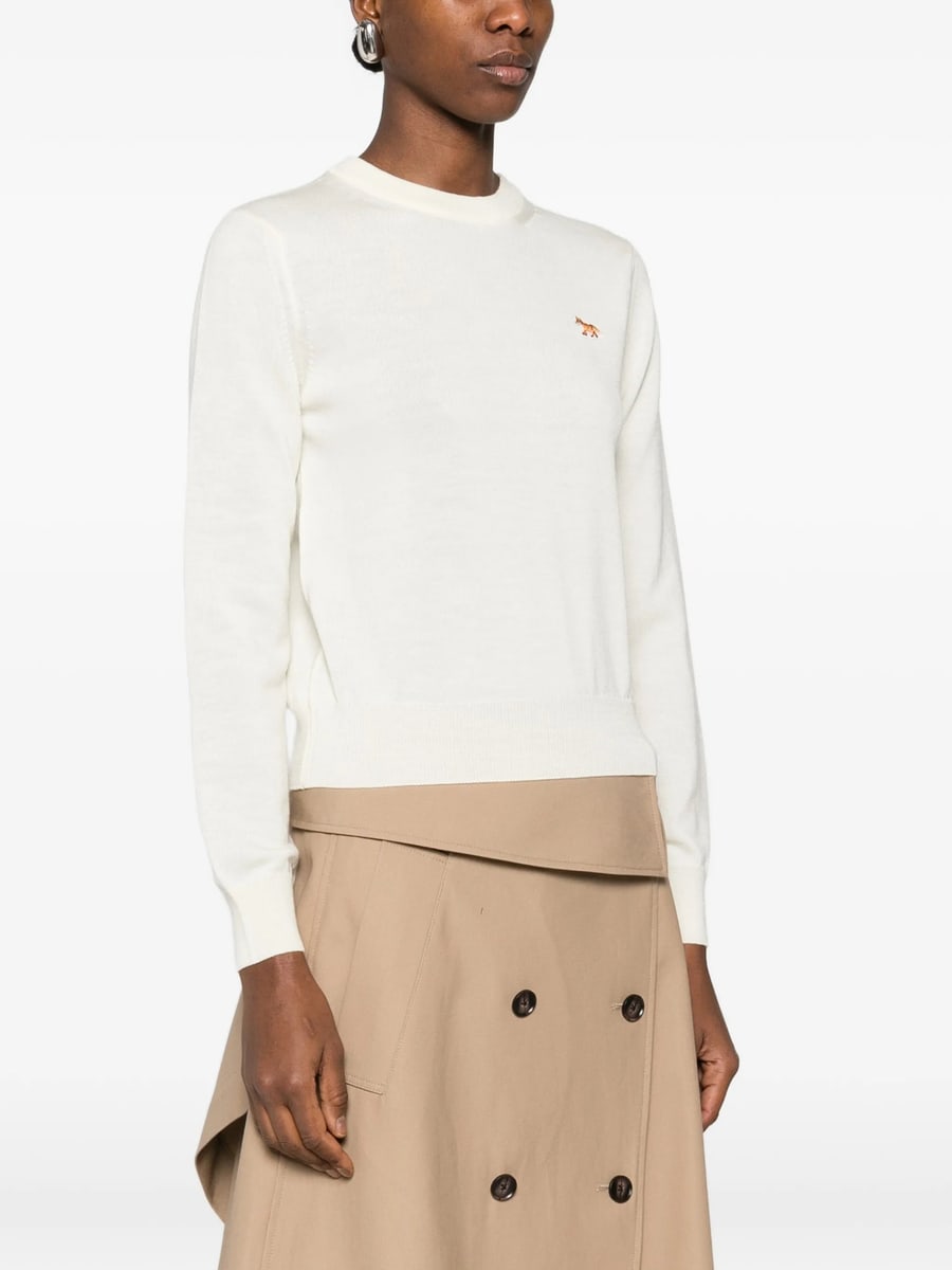 Maison Kitsuné Maison Kitsuné Fox Embroidered Sweater, view 5