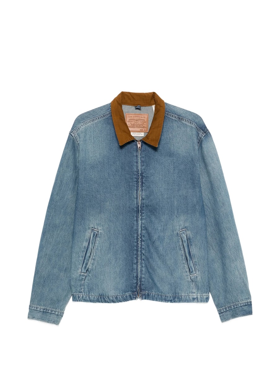 Levi's Levi's Textured-collar Zip-up Jacket