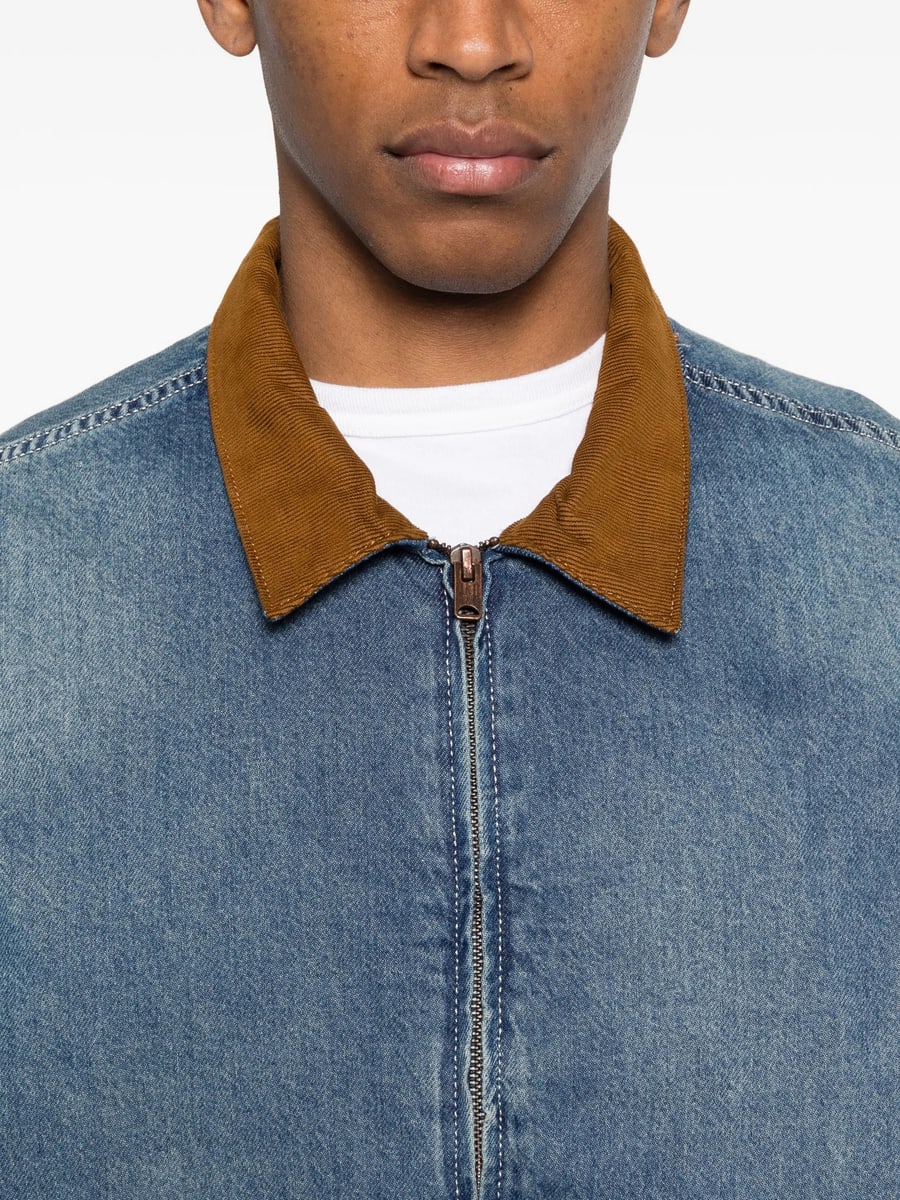 Levi's Levi's Textured-collar Zip-up Jacket, view 4