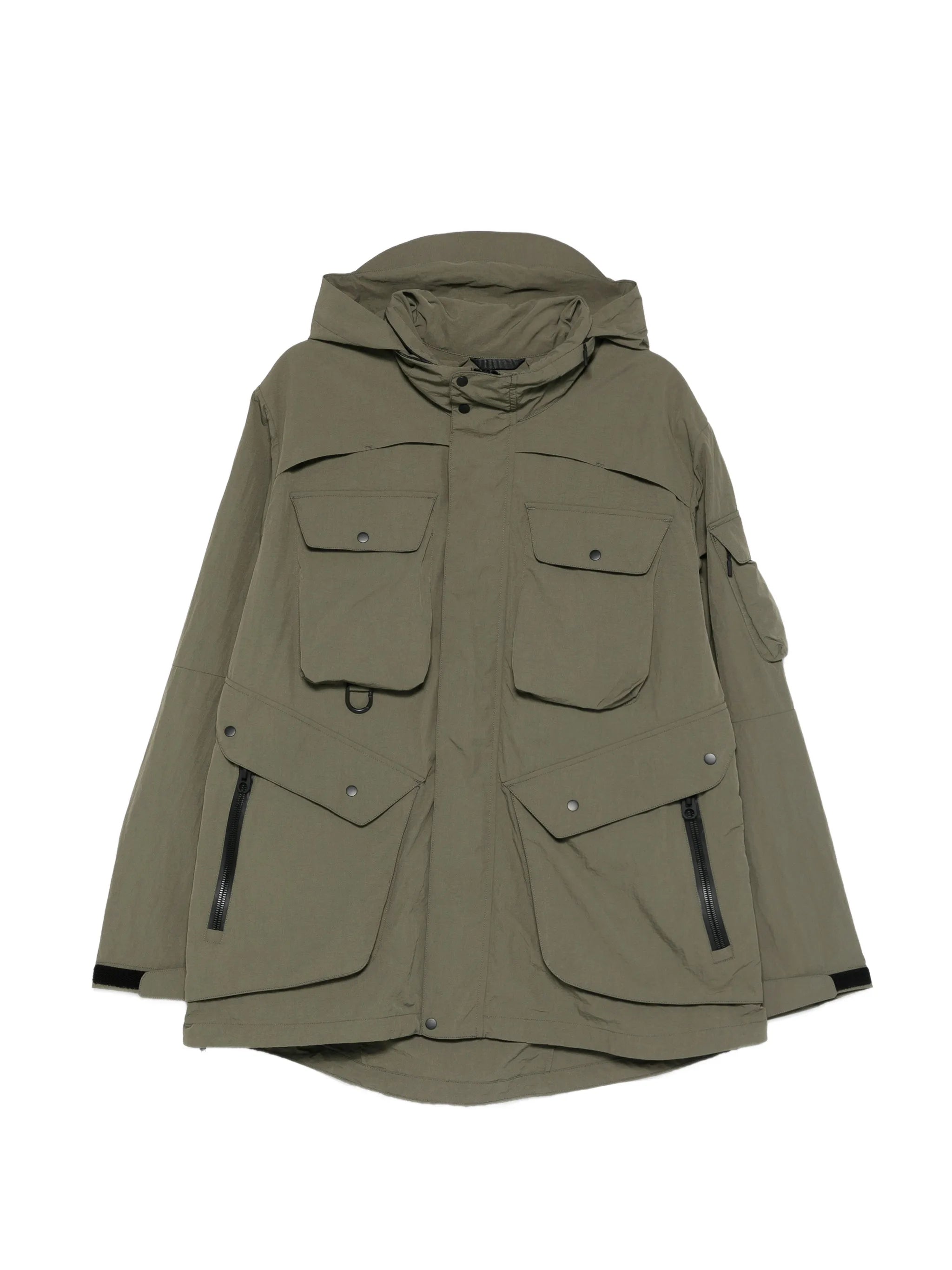 Jg1 Jg1 Multi-pocket Hooded Jacket