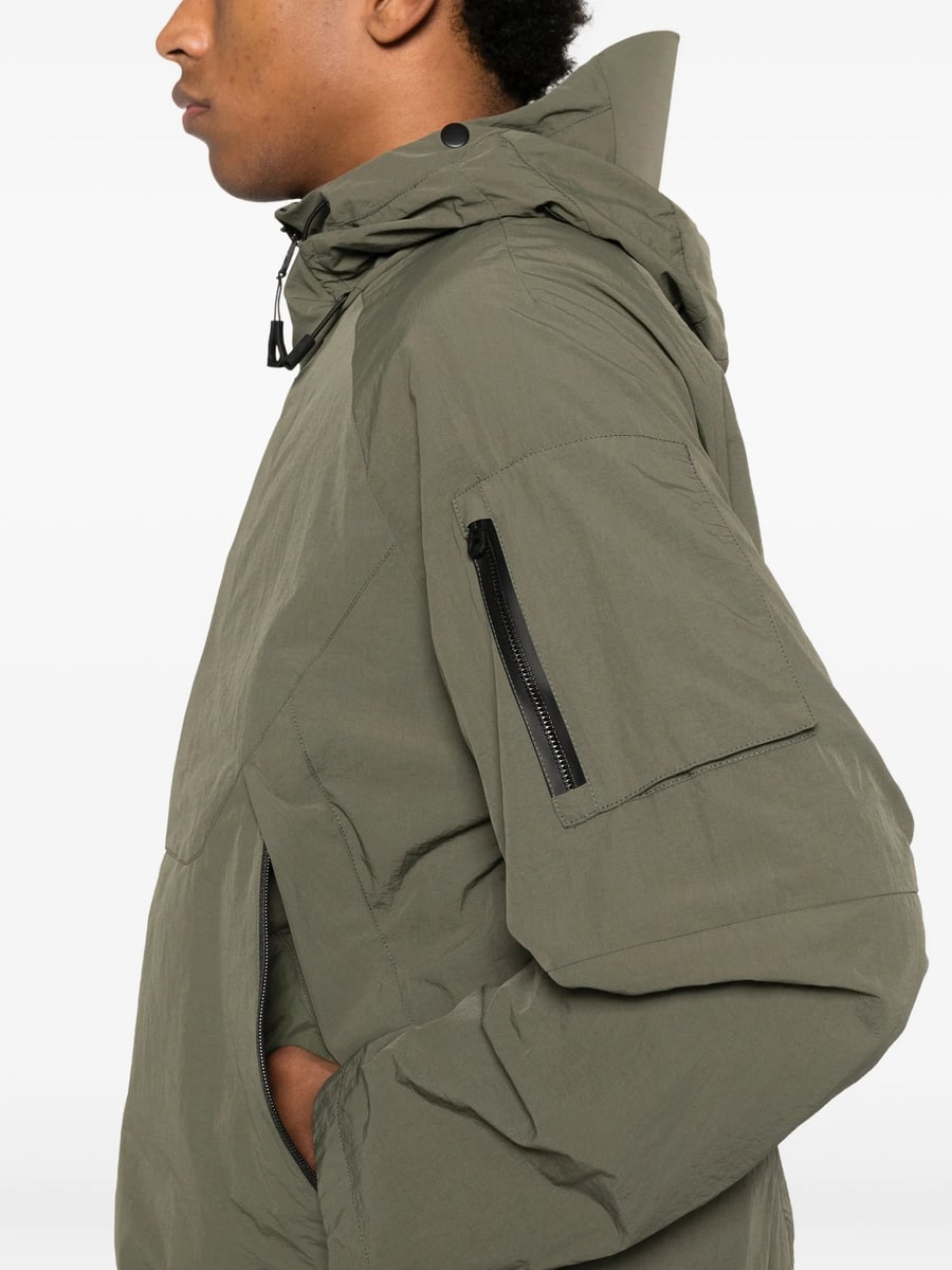 Jg1 Jg1 Hooded Panelled Jacket, view 3