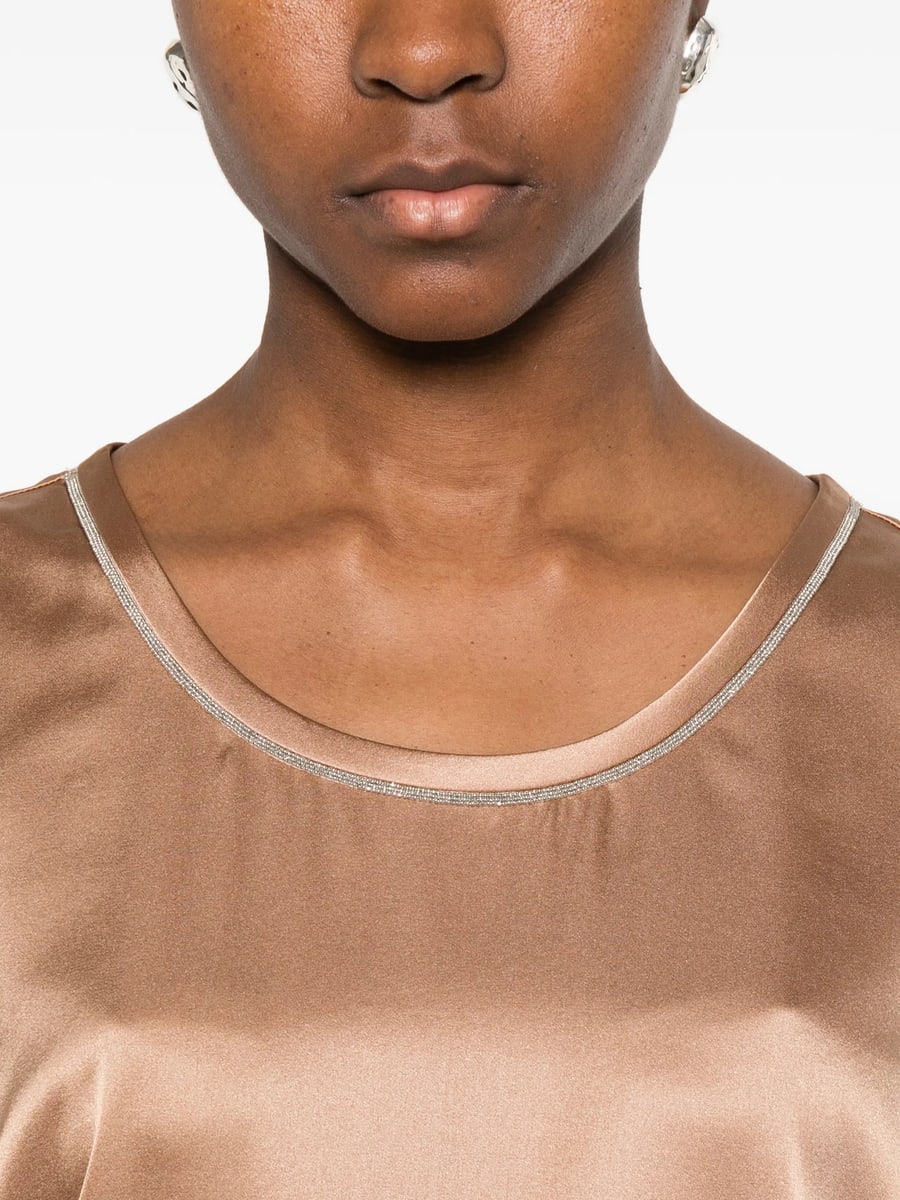Panicale Panicale Embellished Top, view 2