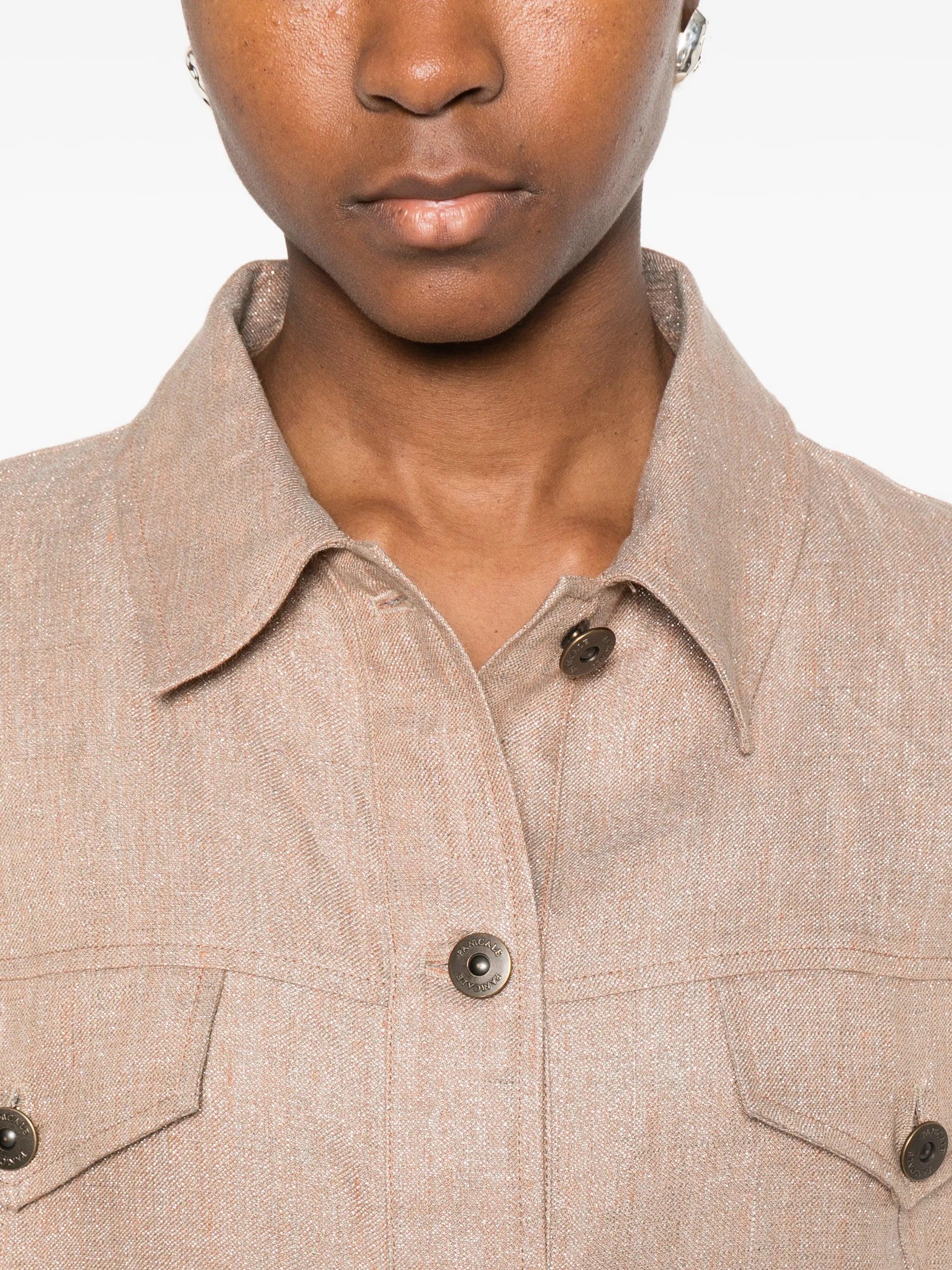 Panicale Panicale Pocket Button Jacket, view 2