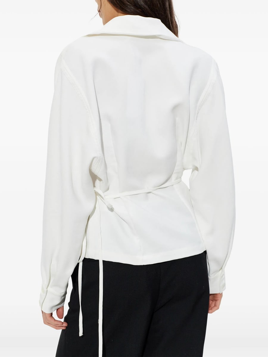 Iro Iro Heloa Tie-waist Jacket, view 5