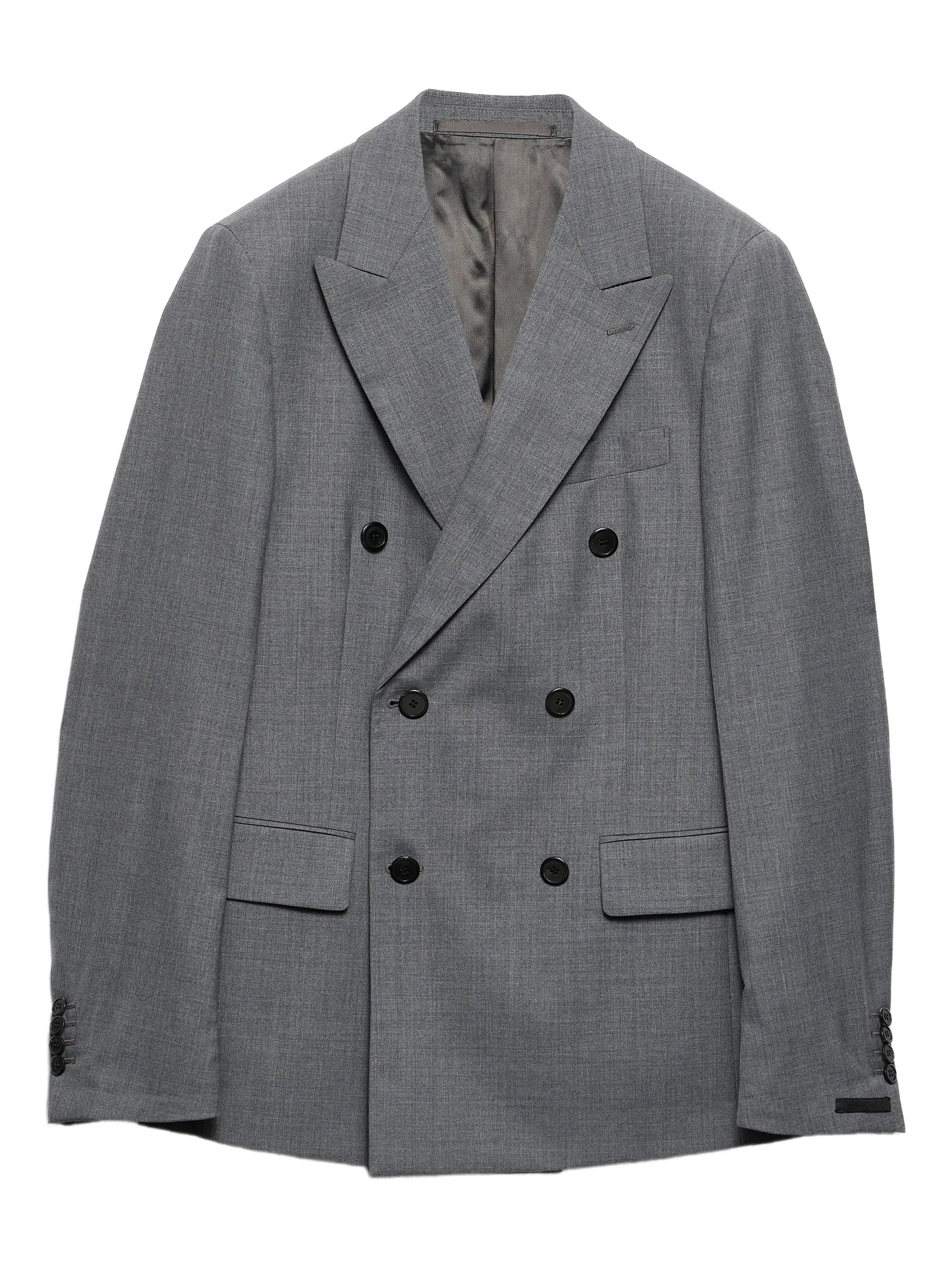 Prada Prada Double-breasted Wool Jacket
